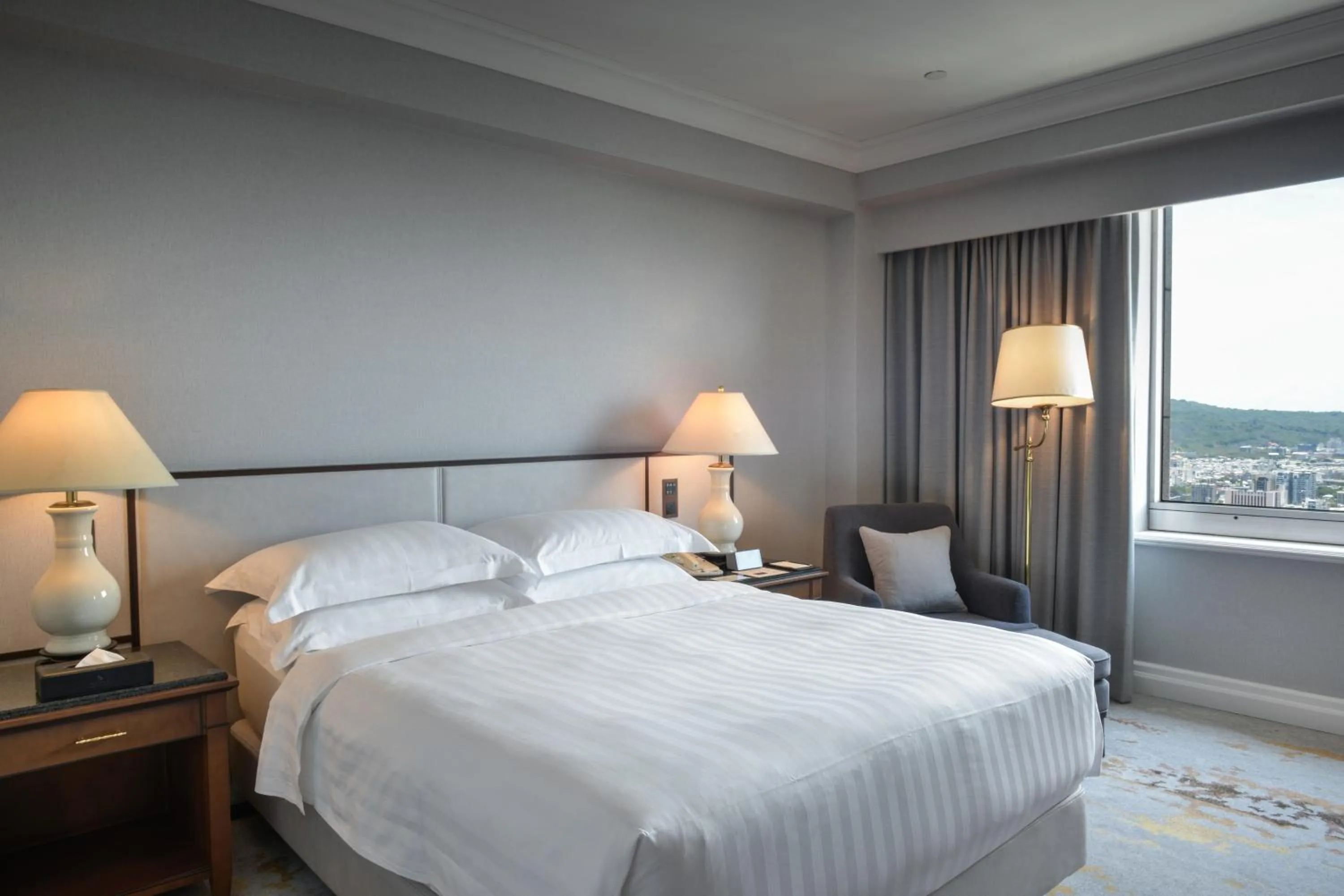 Bed in Grand Hi Lai Hotel