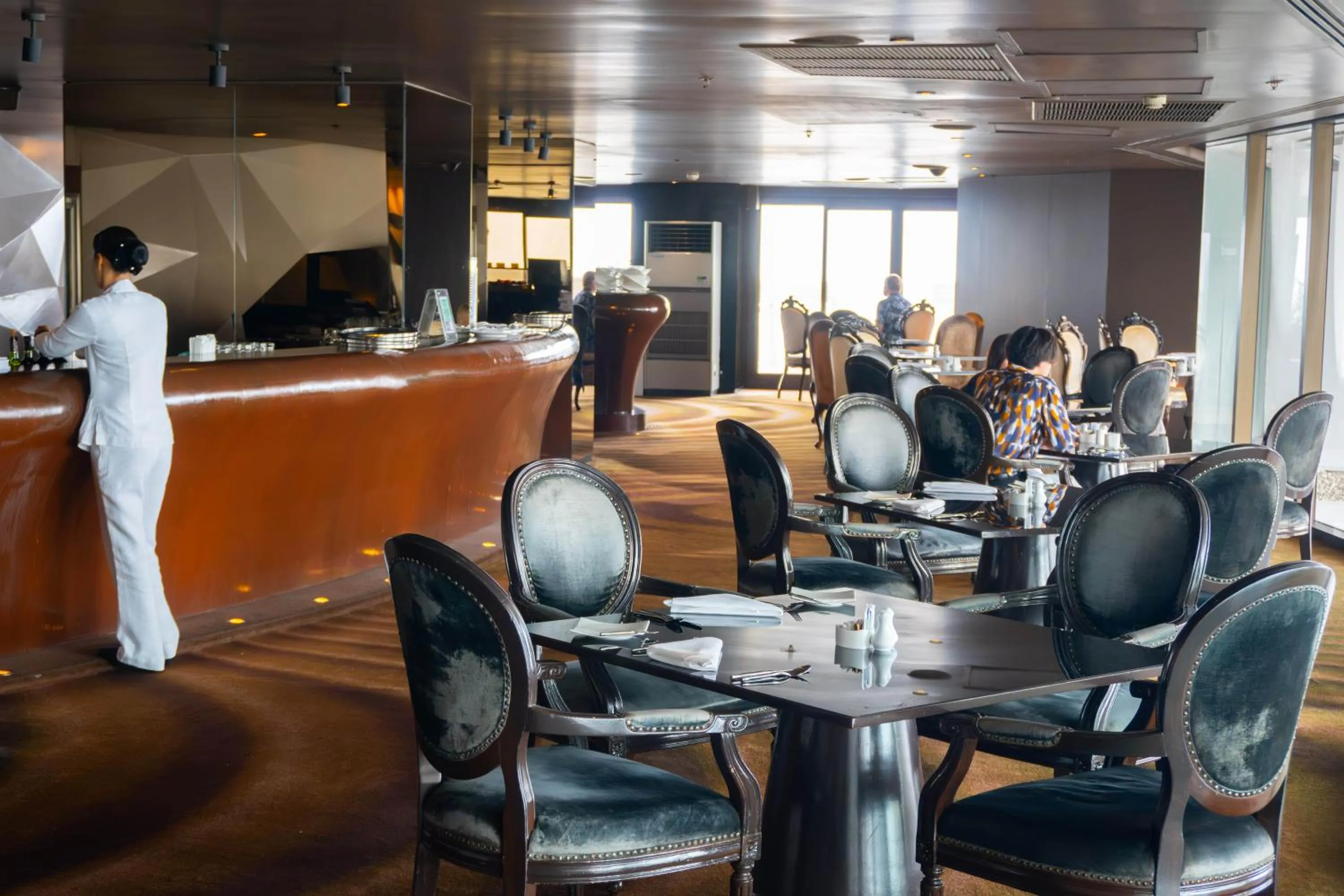Lounge or bar in Tower Club at lebua