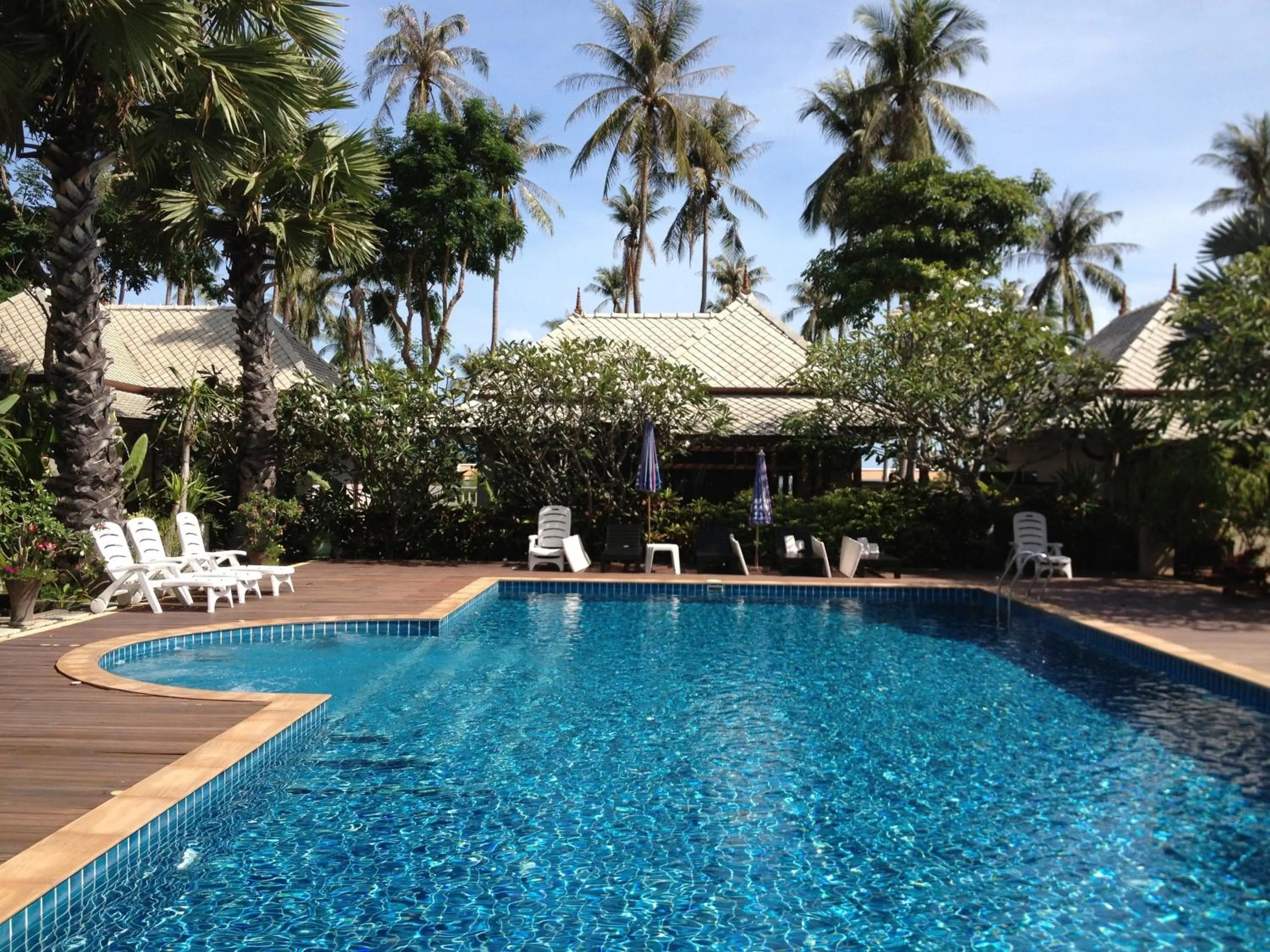 Swimming pool in Bhumlapa Garden Resort