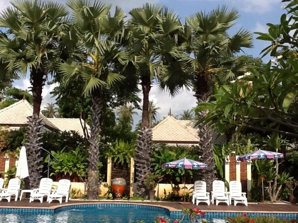 Swimming pool in Bhumlapa Garden Resort