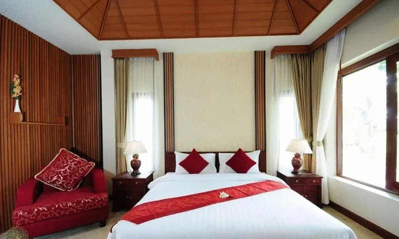 Bed in Bhumlapa Garden Resort