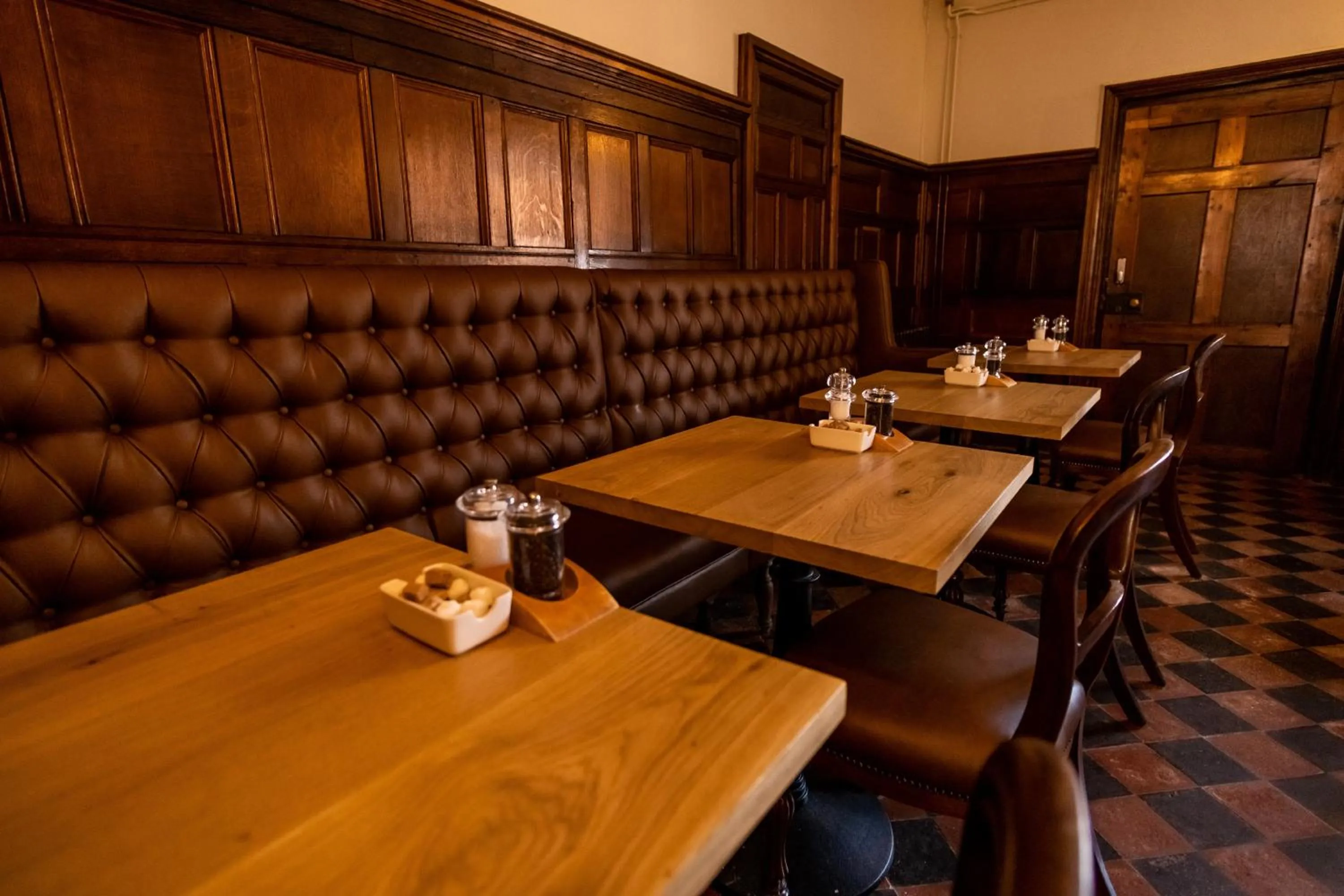 Dining area in Donington Park Farmhouse Hotel