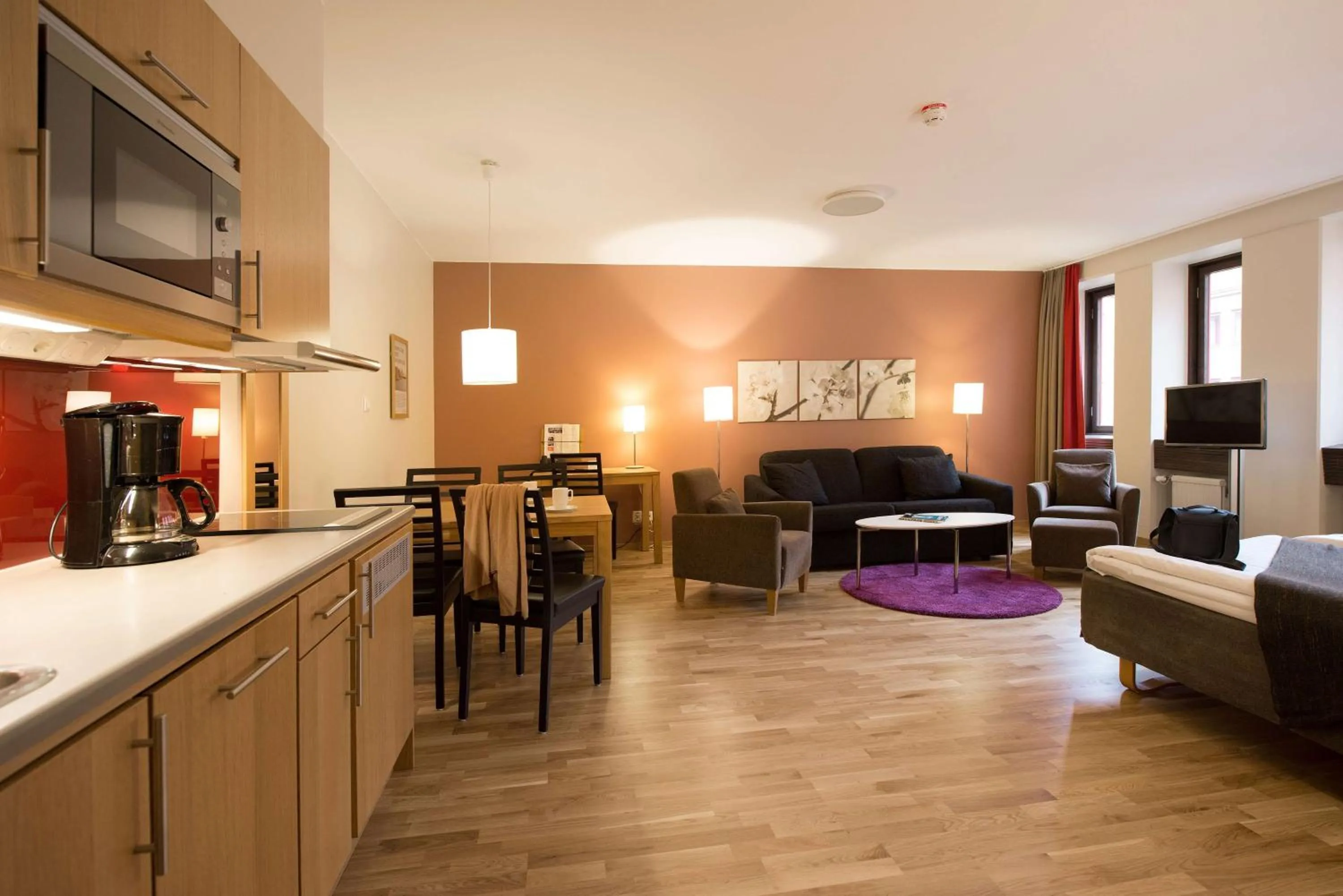 Bedroom in Scandic Malmö City