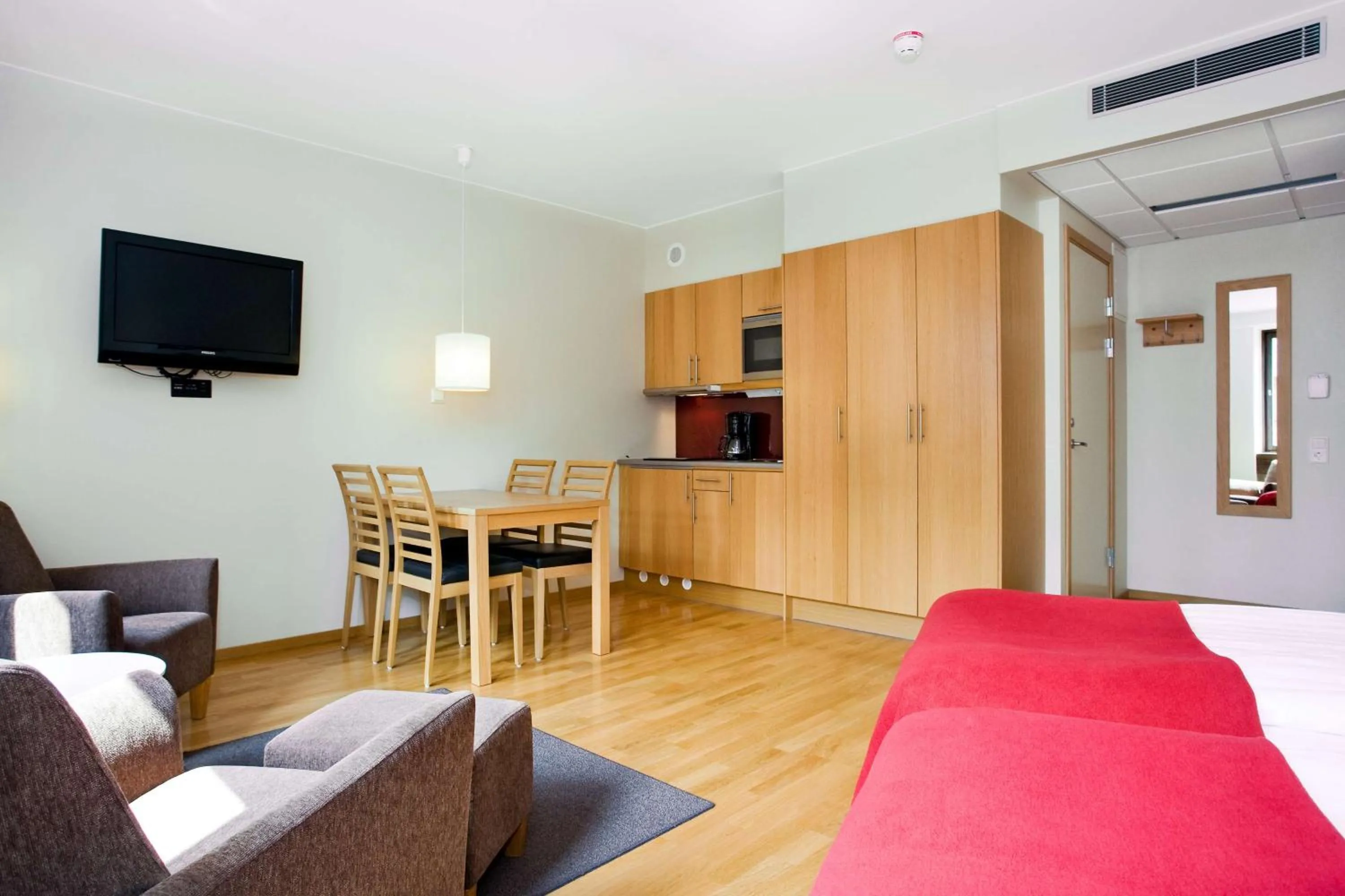 Bedroom, Bed in Scandic Malmö City