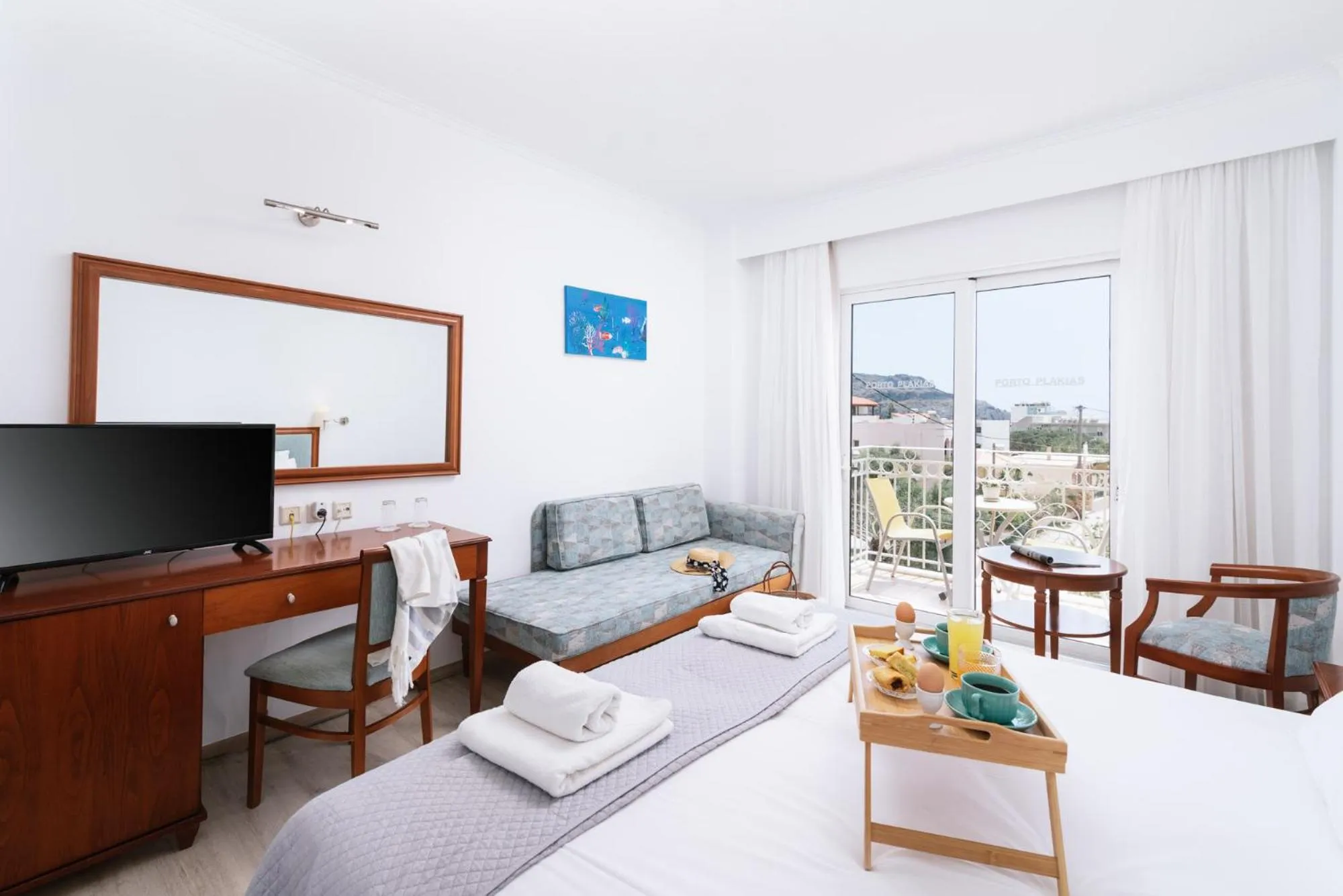 Bed in Porto Plakias & Spa