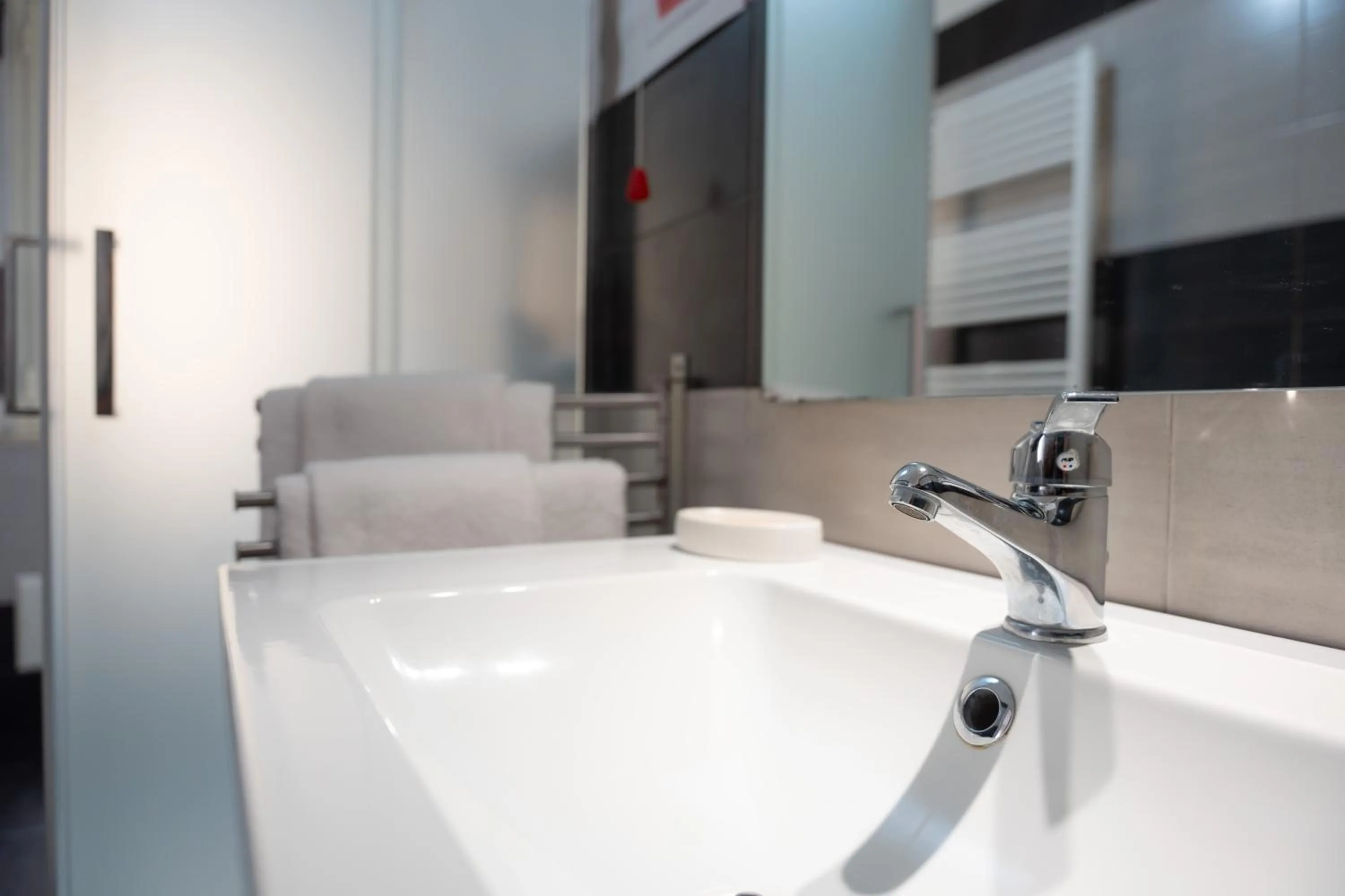 Shower in B&B enjoy music