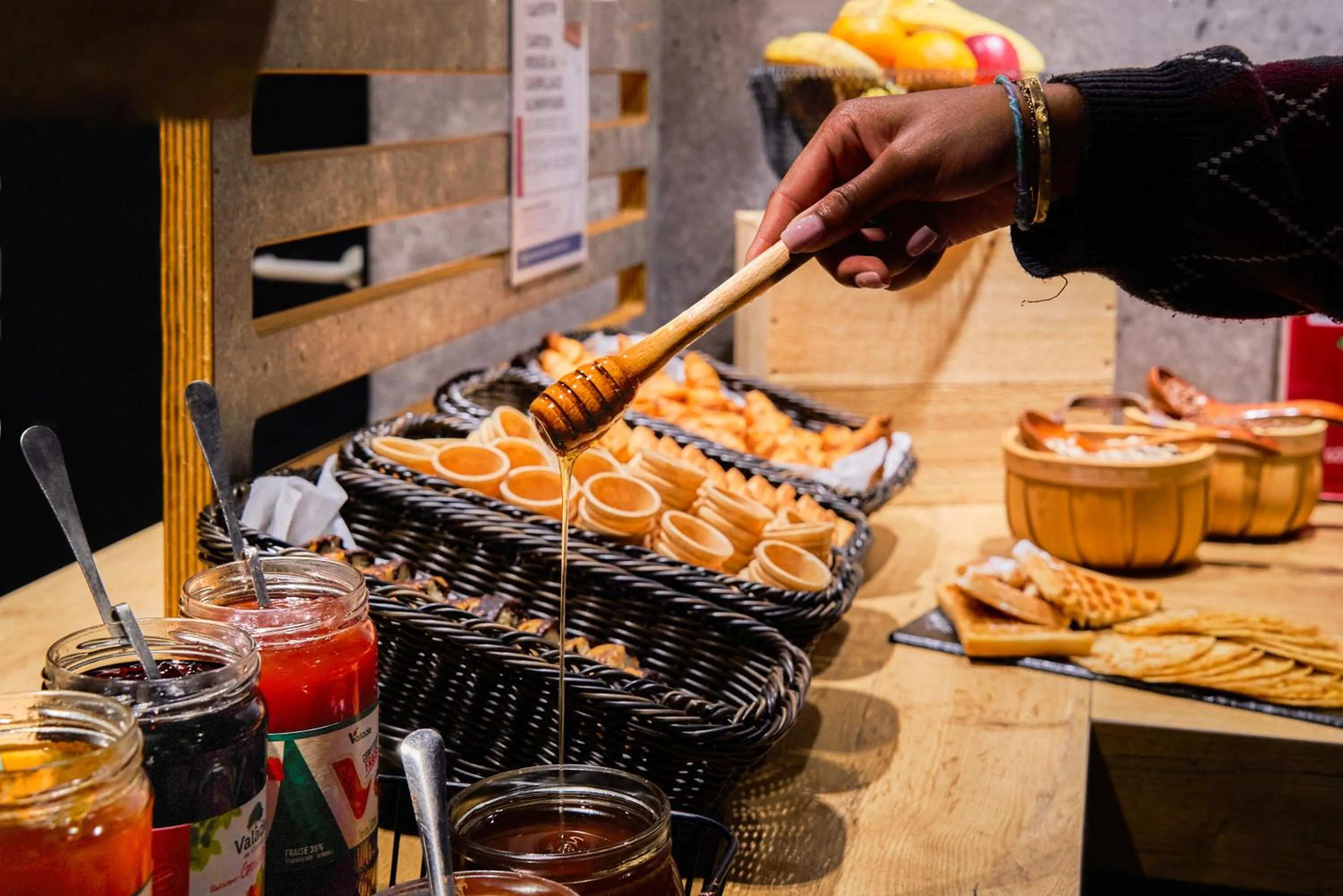 Continental breakfast in ibis budget Bordeaux Centre - Gare Saint Jean