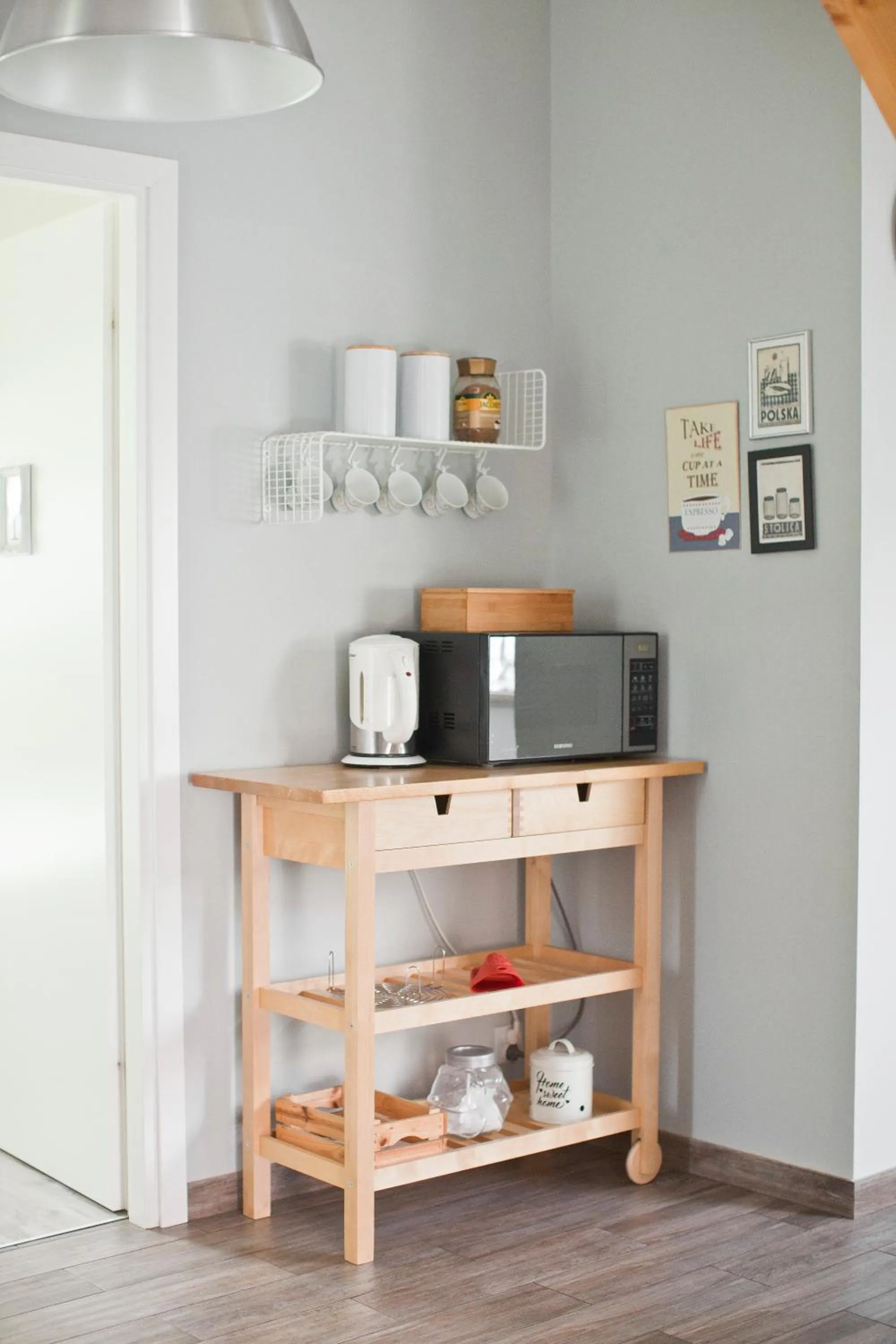 Coffee/tea facilities in Hostel 33