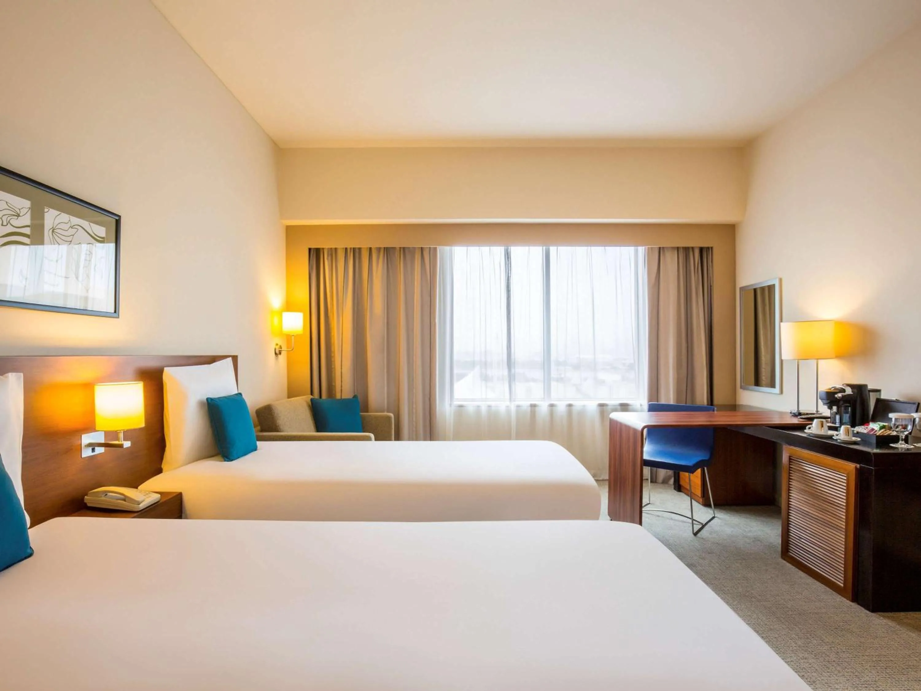 Photo of the whole room, Bed in Novotel Deira Creekside Dubai