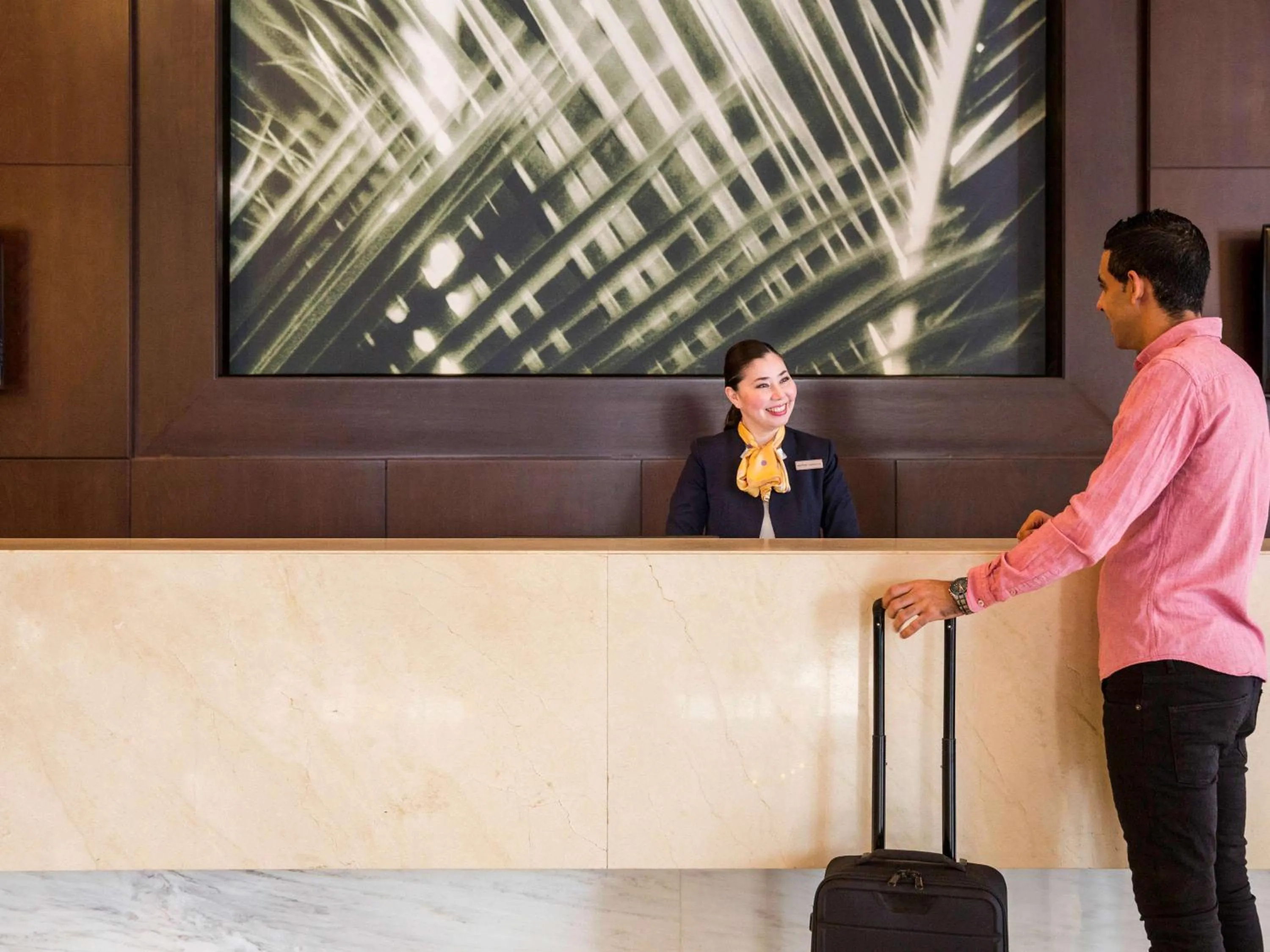 On site in Novotel Deira Creekside Dubai