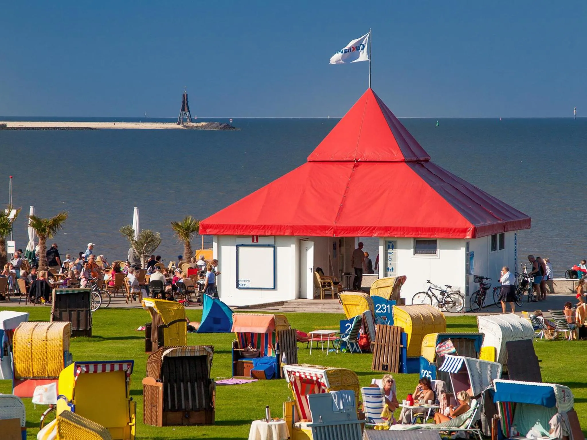 Restaurant/places to eat in Hus Kiek in de See