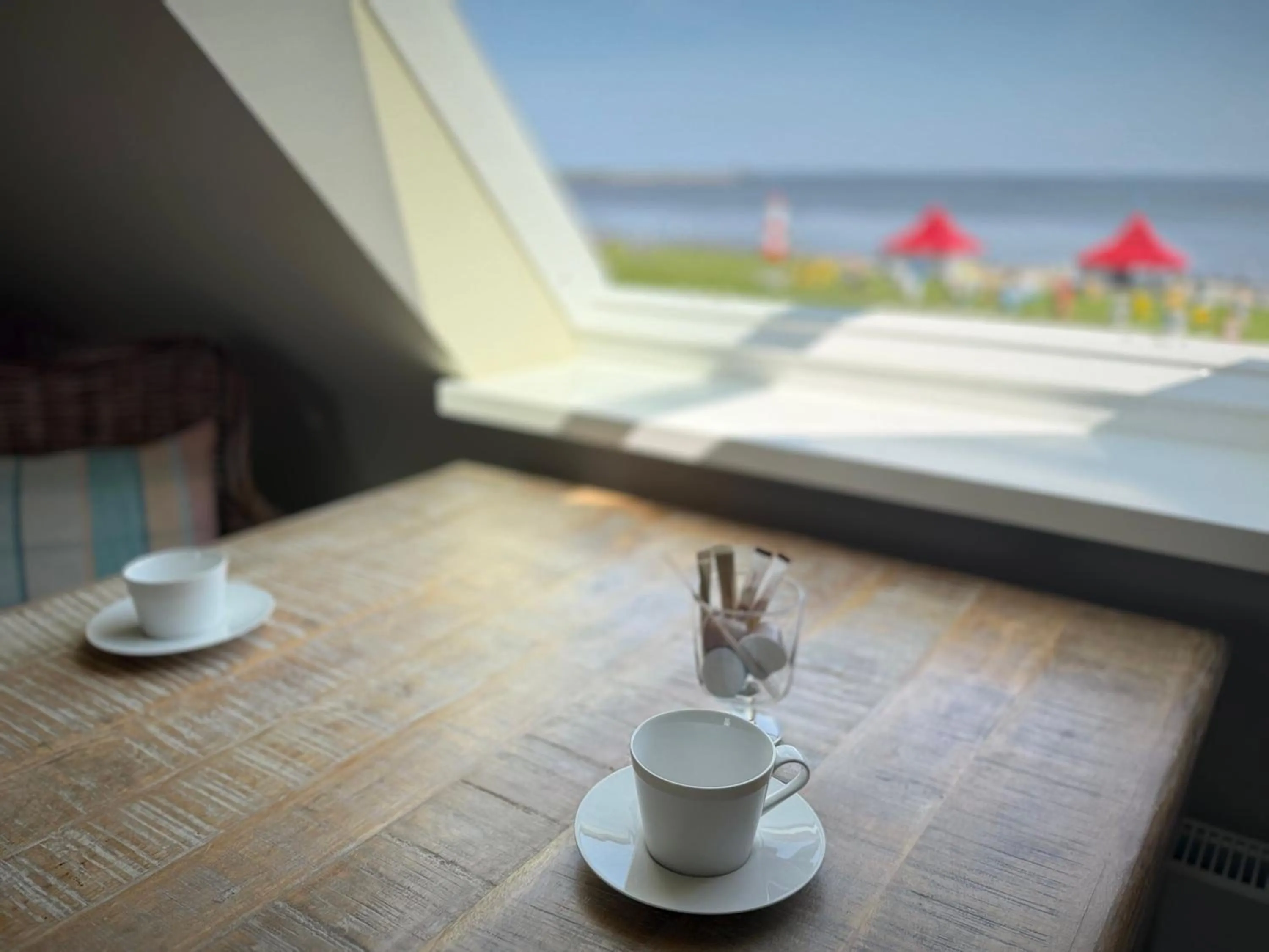 View (from property/room) in Hus Kiek in de See