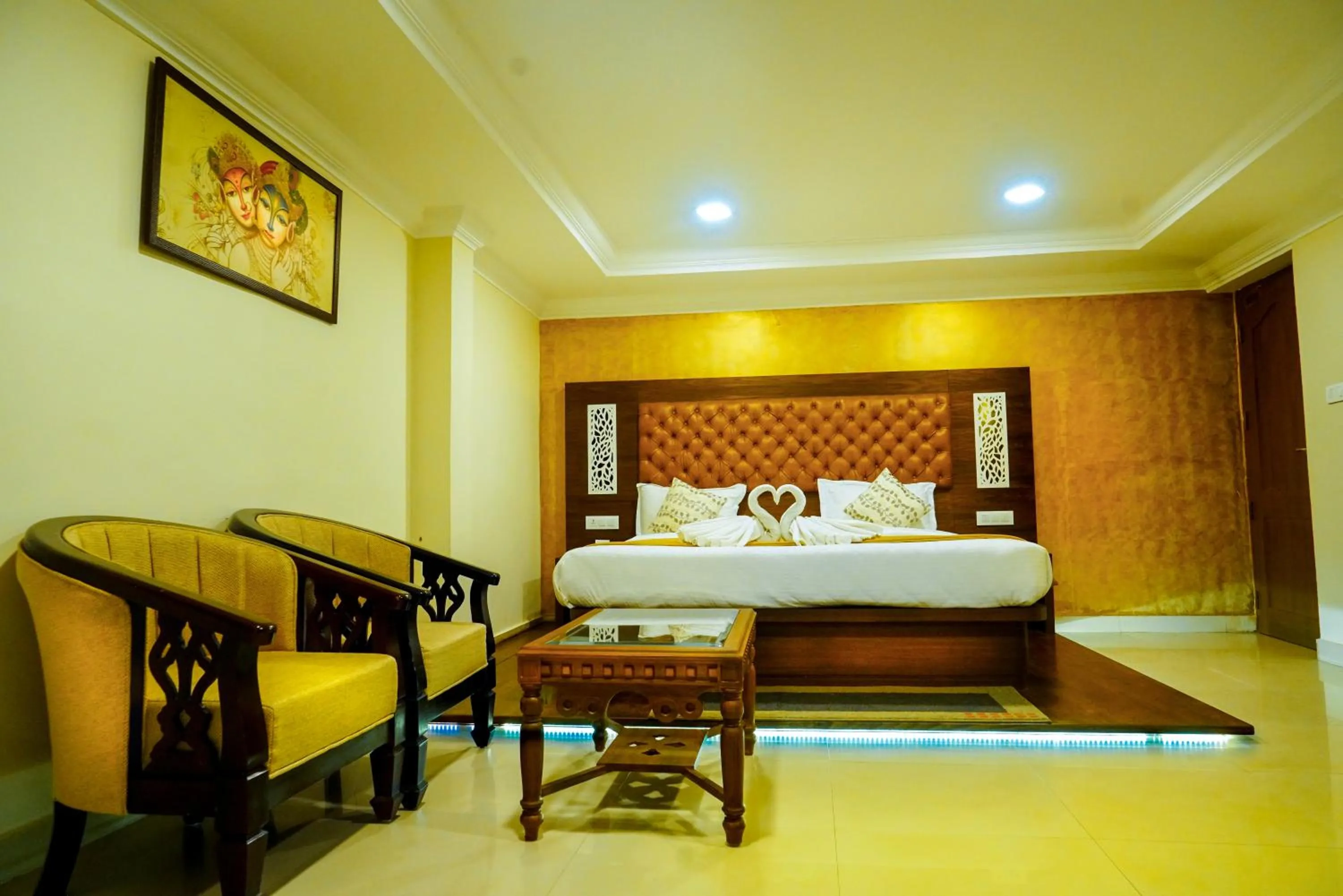 Bed in Hotel Horizon International