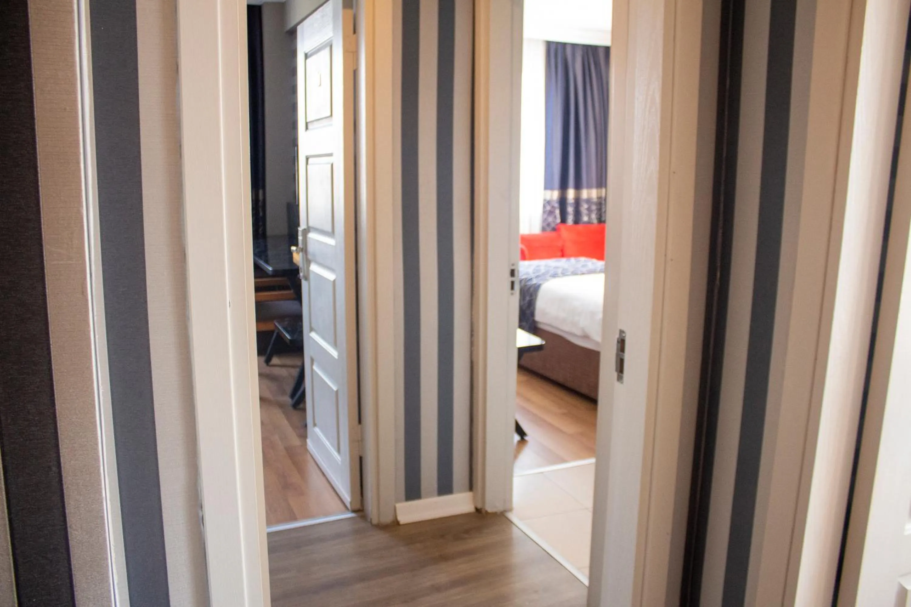 Bed in Star City Hotel