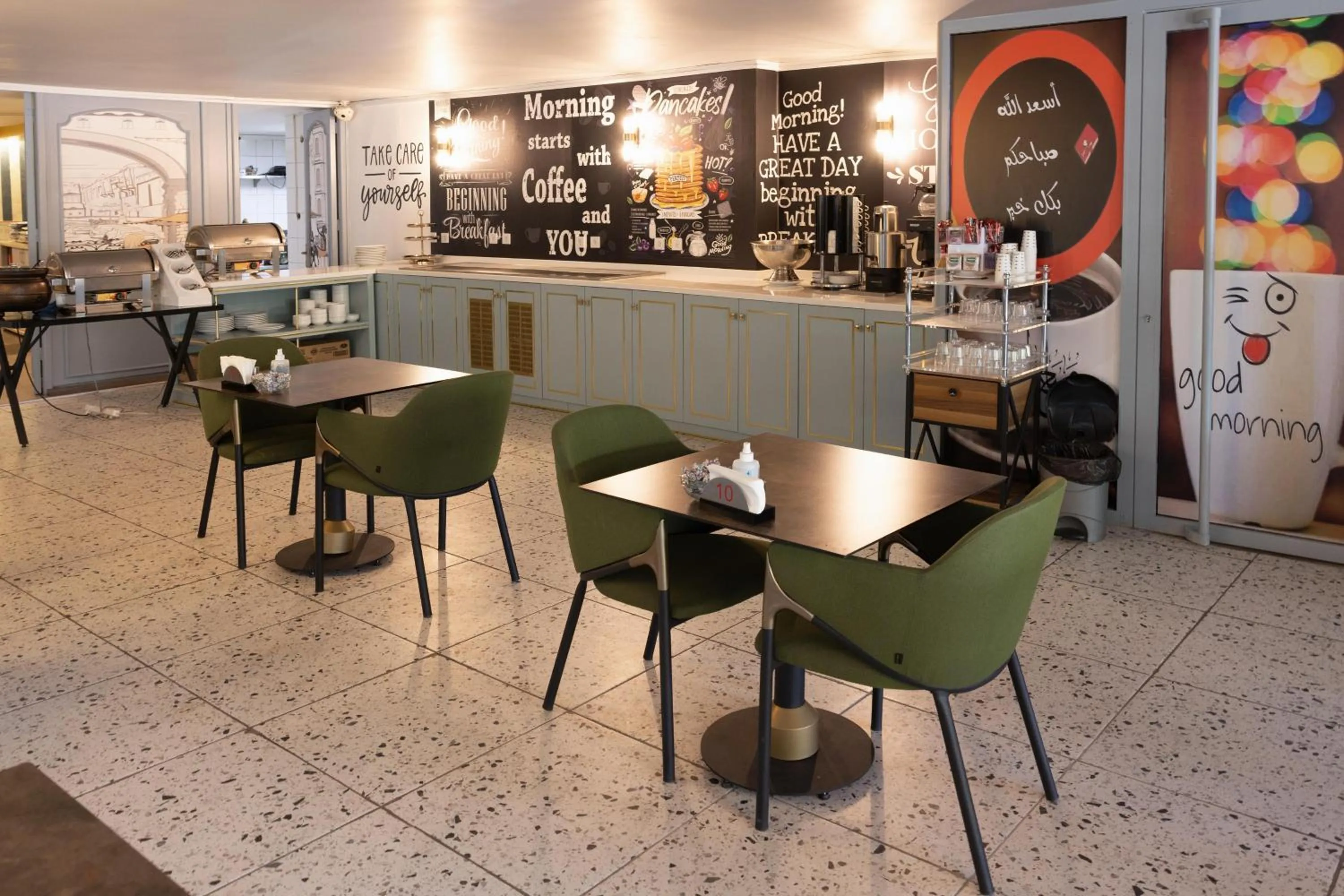 Buffet breakfast in Star City Hotel