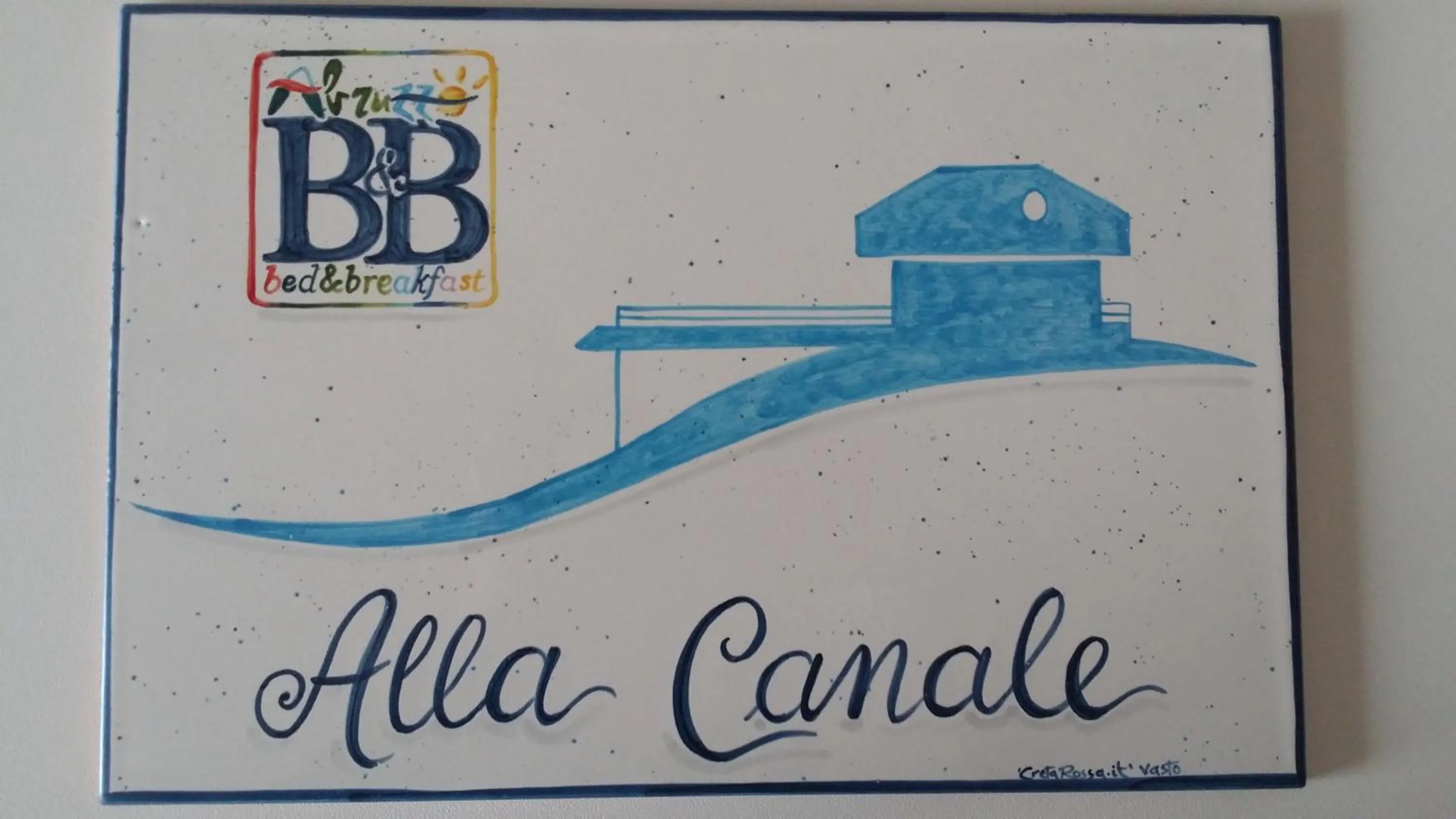 Property logo or sign in B&B alla Canale