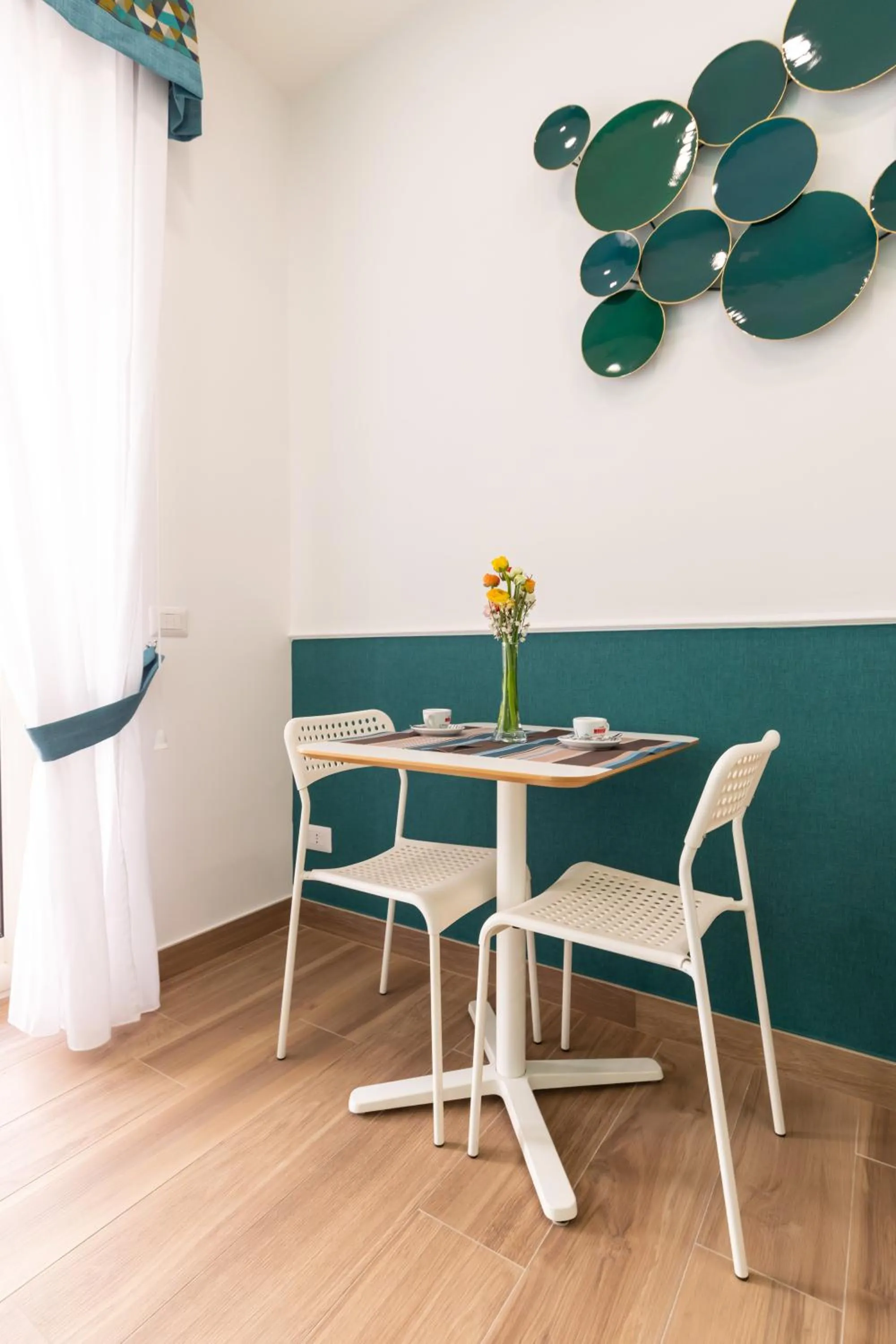 Seating area in Napolilive B&B