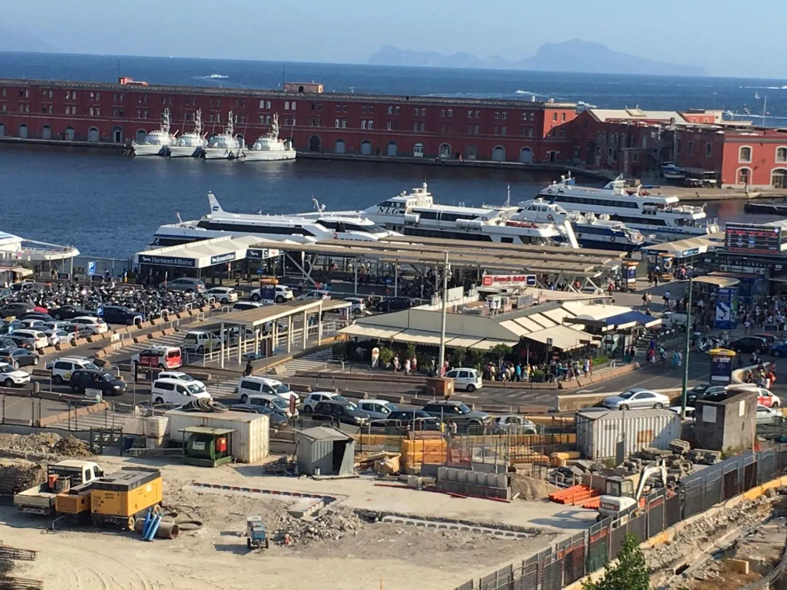 Bird's eye view in Napolilive B&B