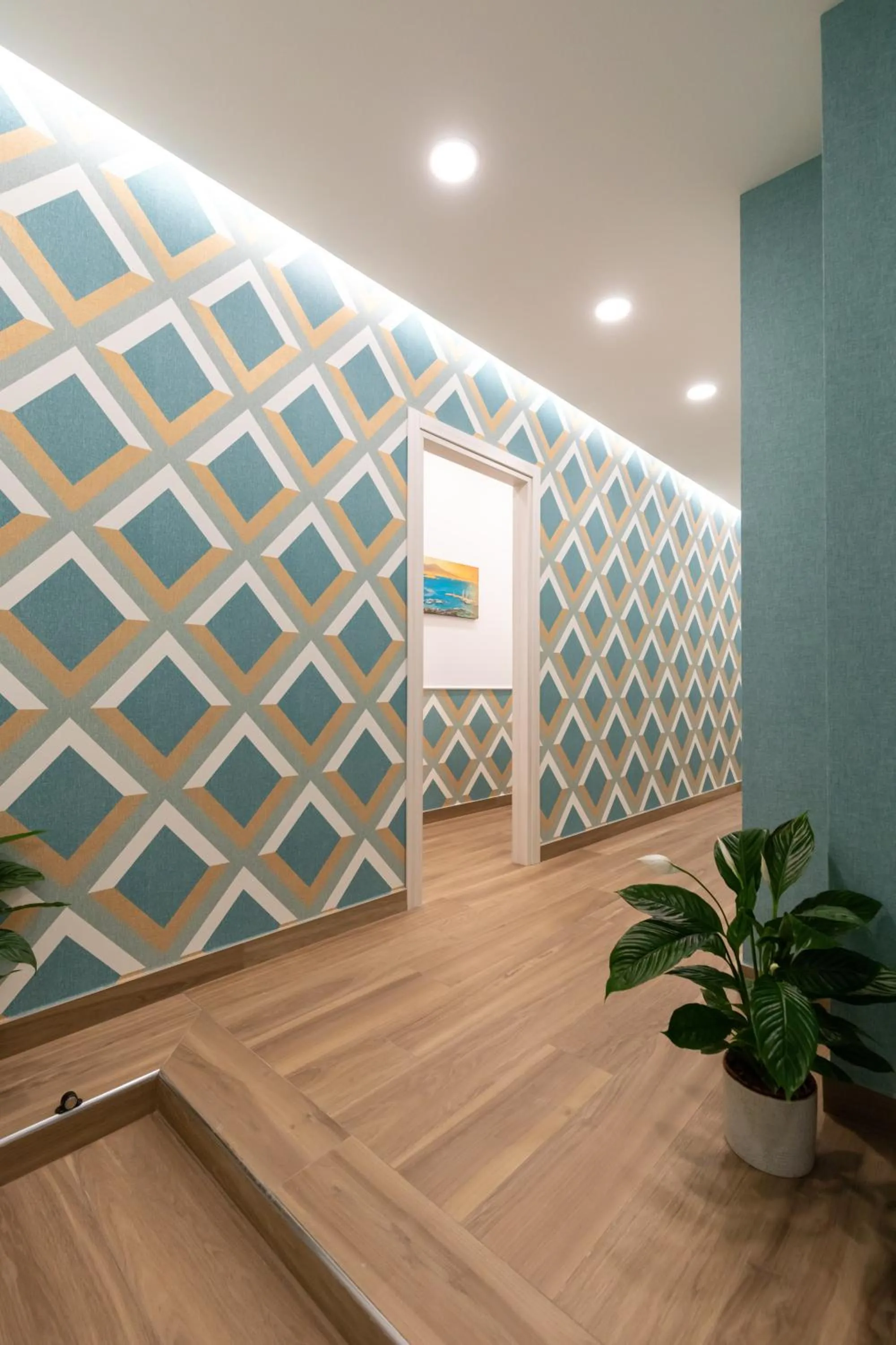 Lobby or reception in Napolilive B&B