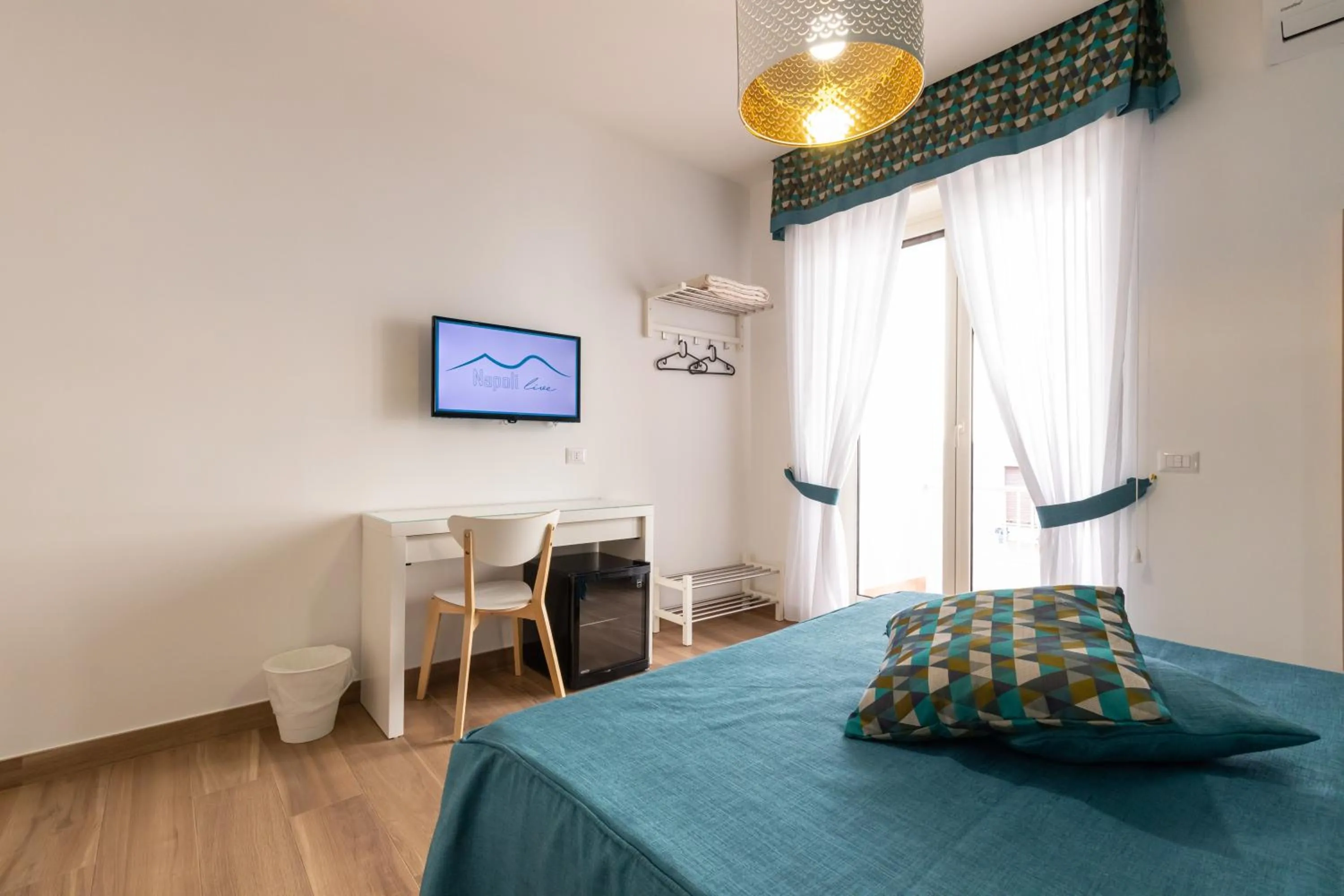 Bedroom, Bed in Napolilive B&B