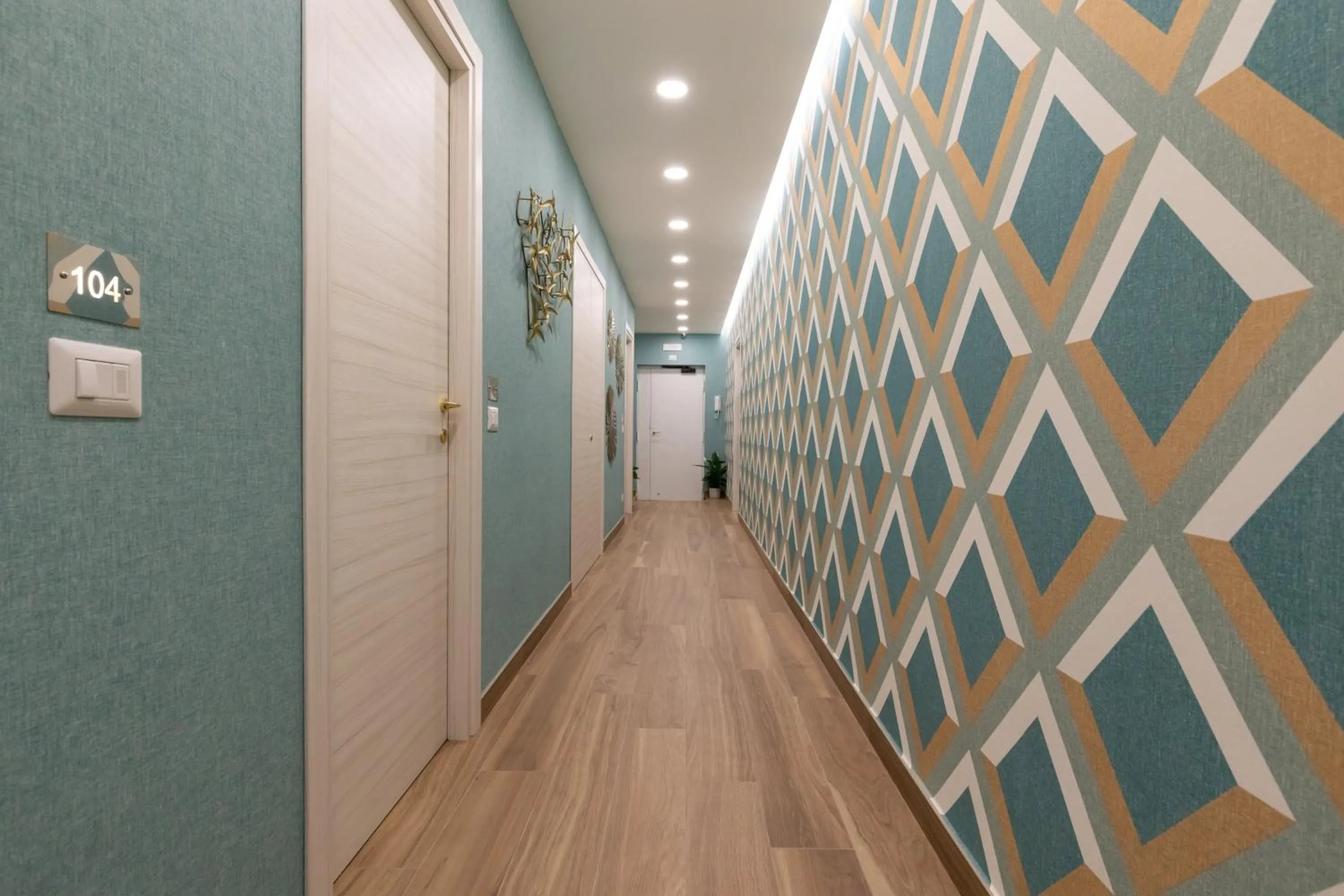 Lobby or reception in Napolilive B&B