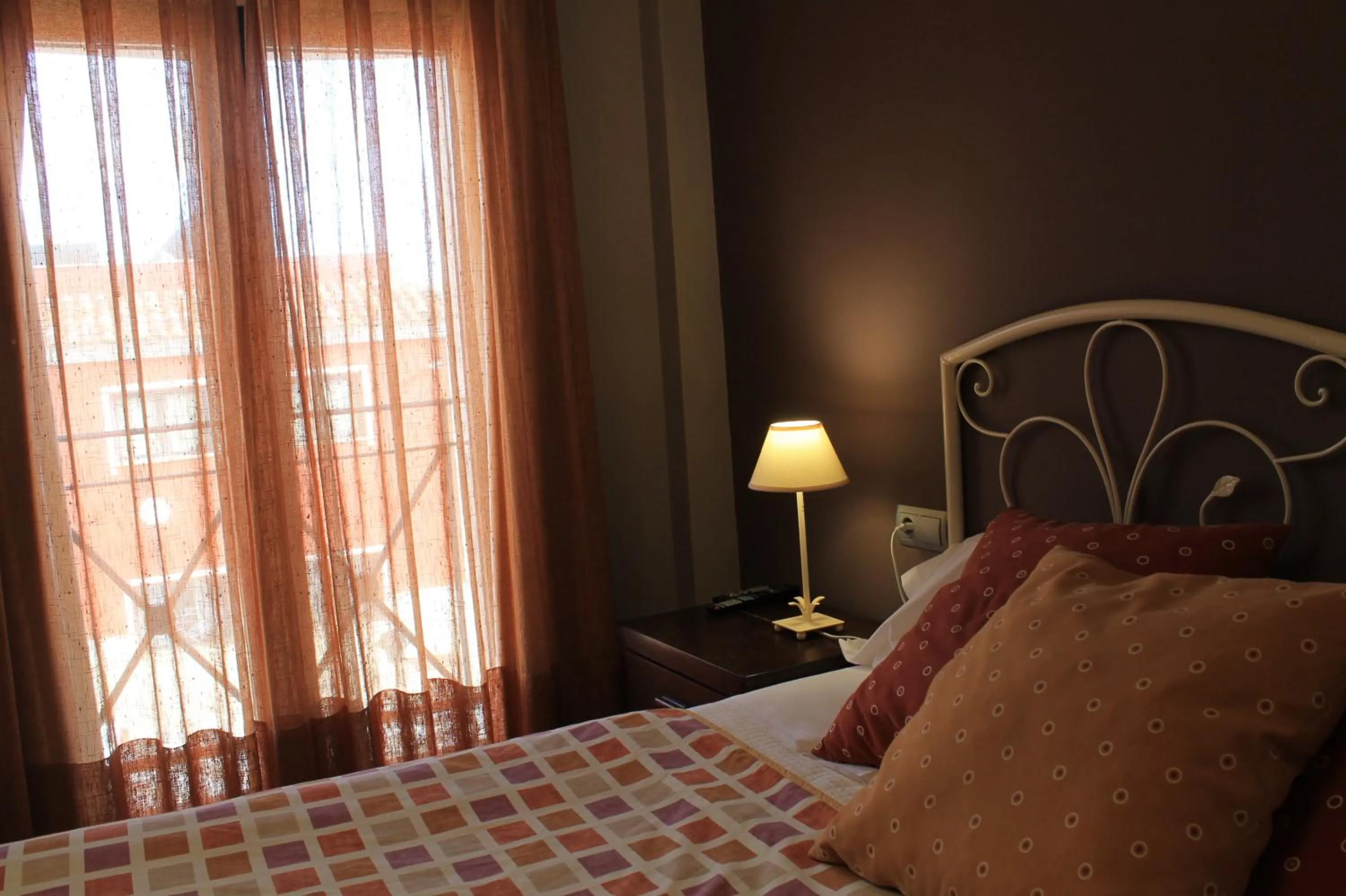 Bed in Hotel Restaurante El Tollo