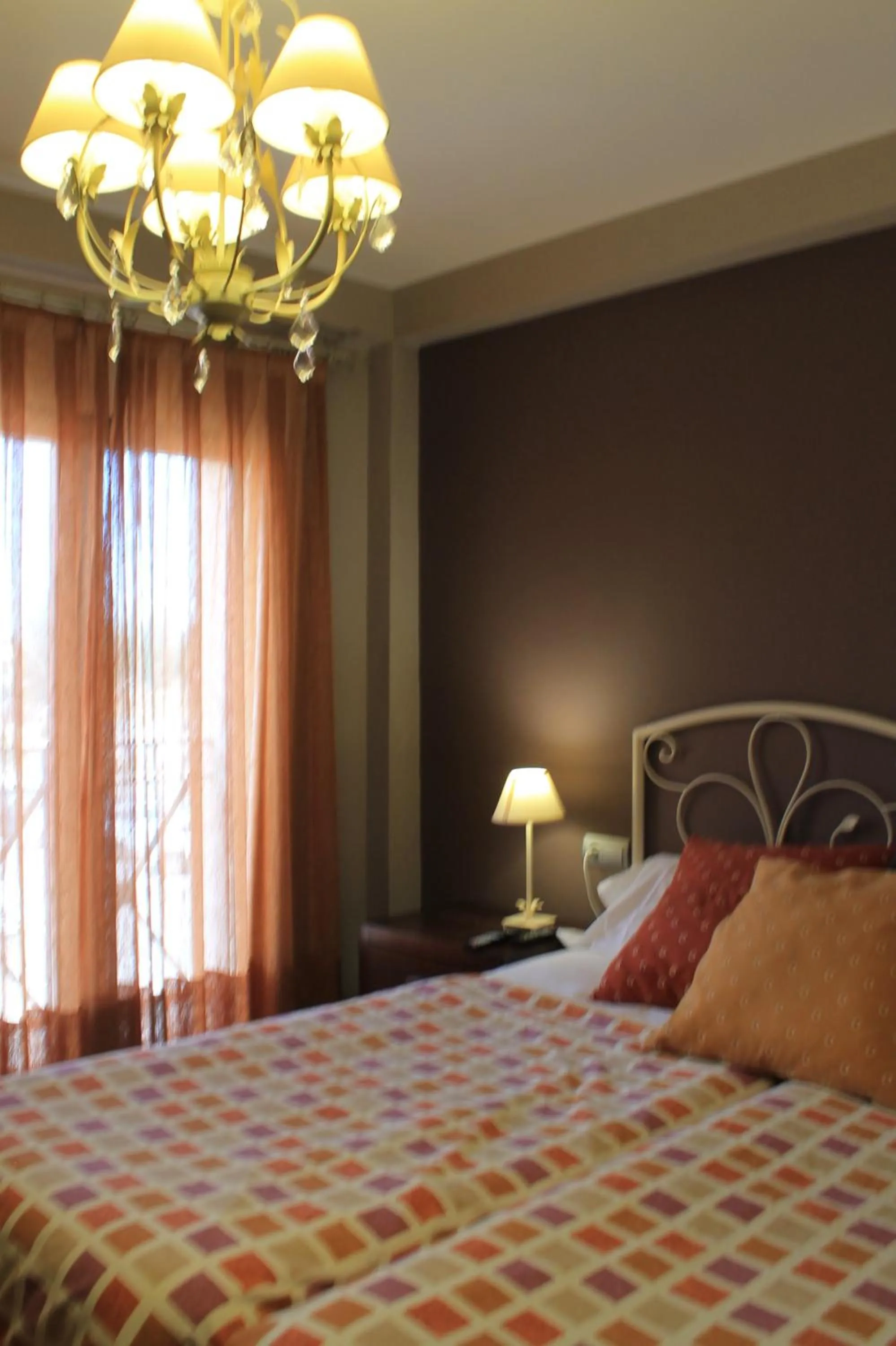 Bed in Hotel Restaurante El Tollo