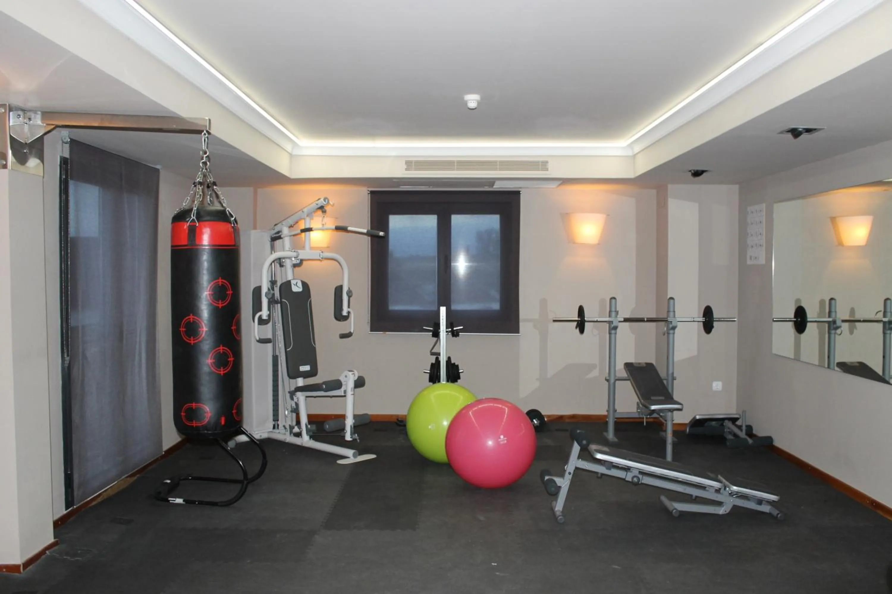 Fitness centre/facilities in Hotel Restaurante El Tollo