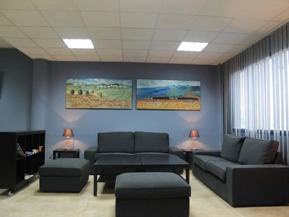 Communal lounge/ TV room in Hotel Restaurante El Tollo