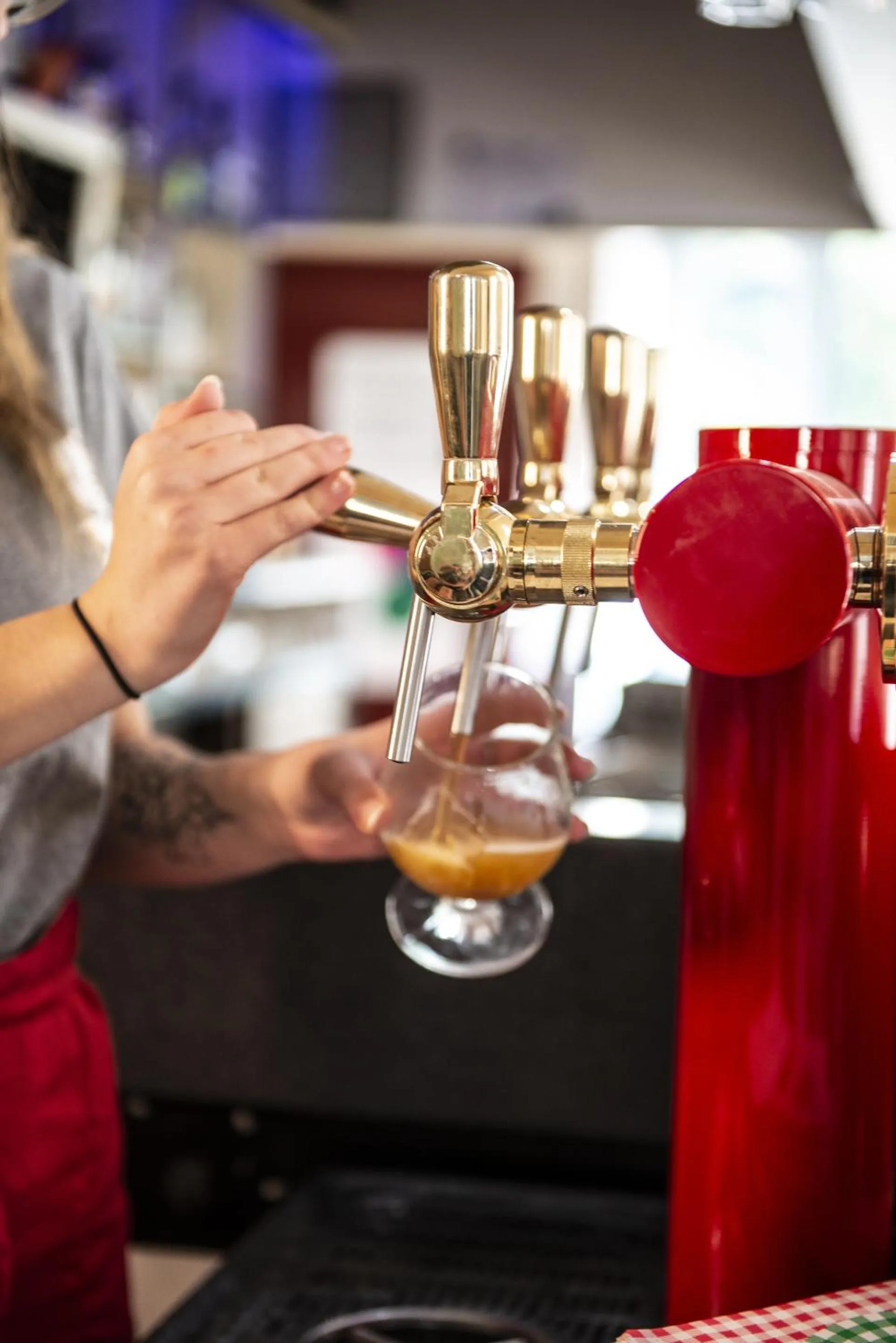 Lounge or bar in L'Auberge d'Eygliers