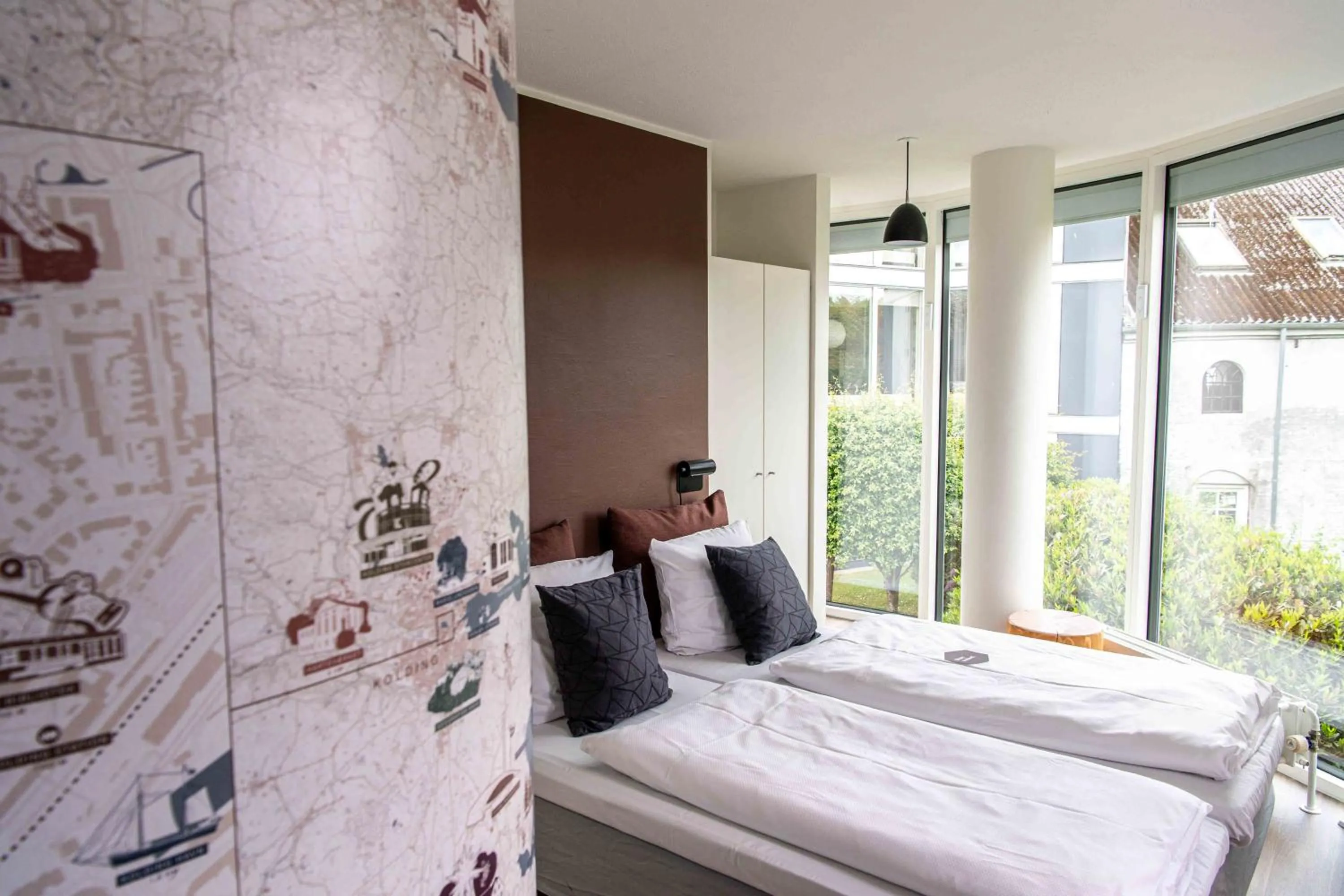 Bedroom, Bed in Kolding Hotel Apartments