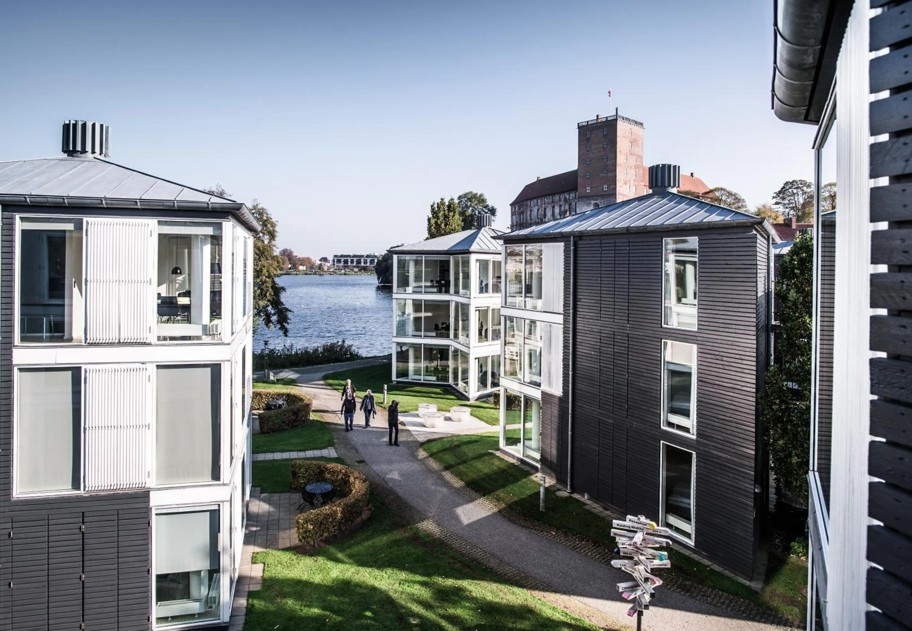Property building in Kolding Hotel Apartments