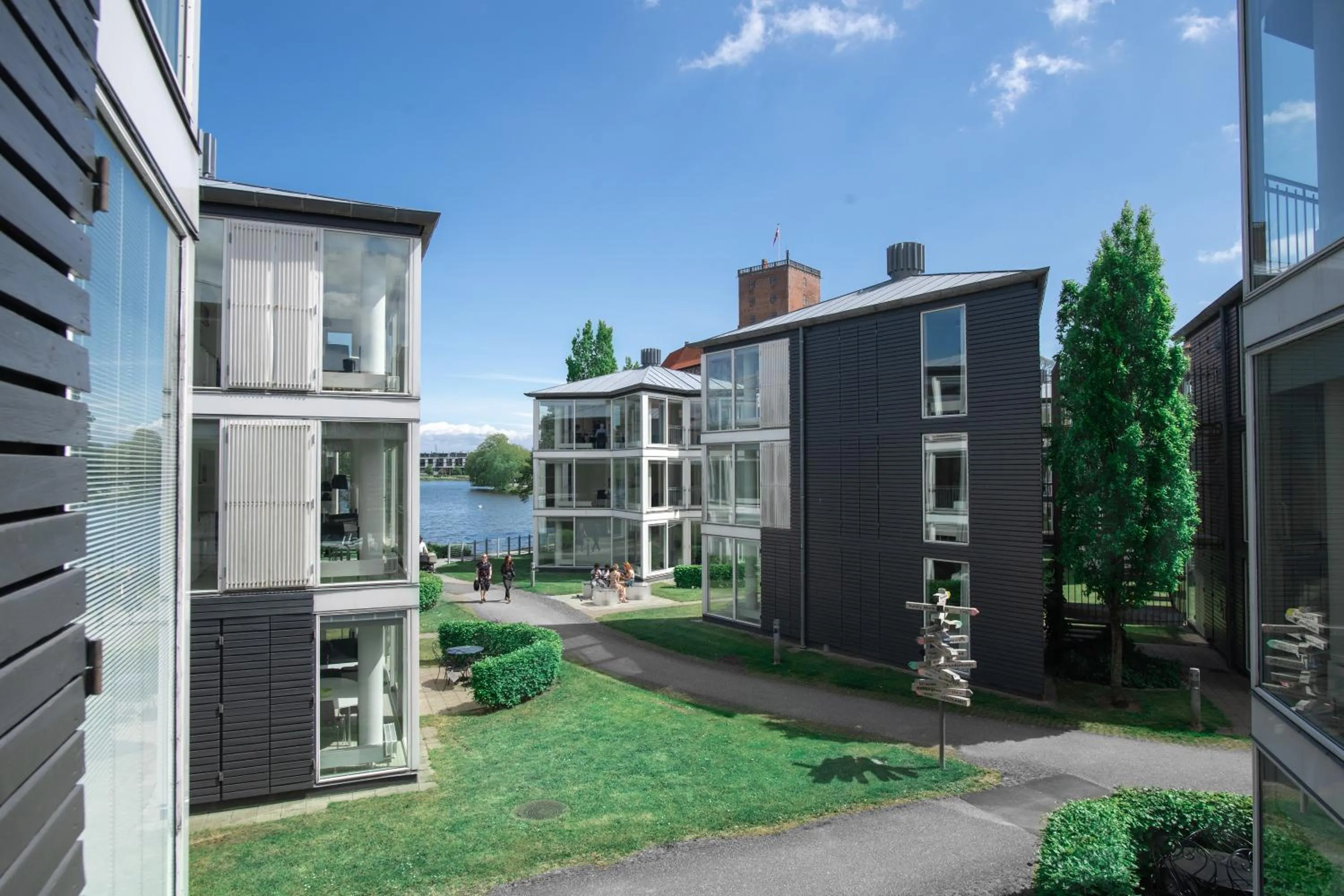 Property building in Kolding Hotel Apartments