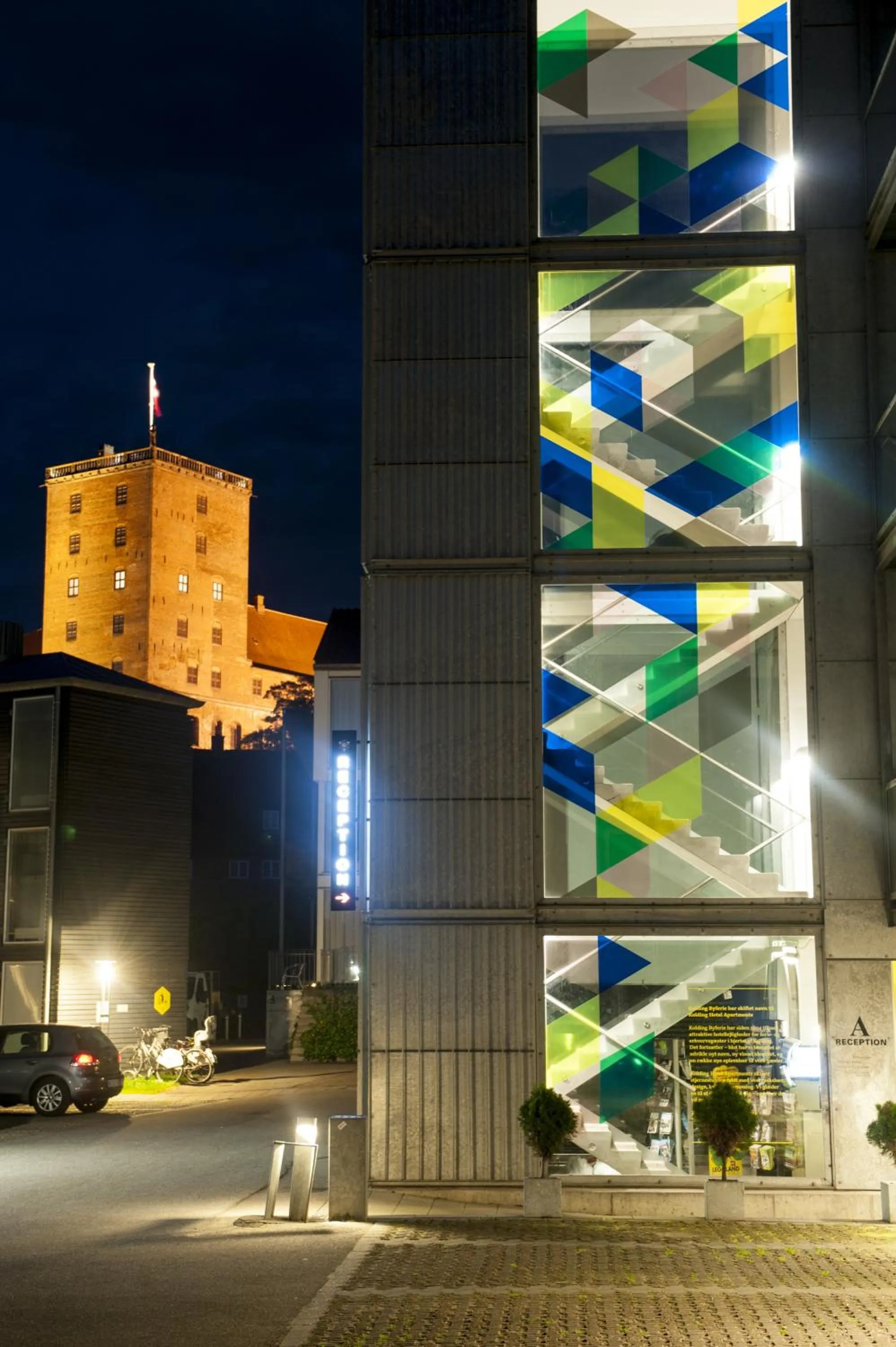 Facade/entrance in Kolding Hotel Apartments