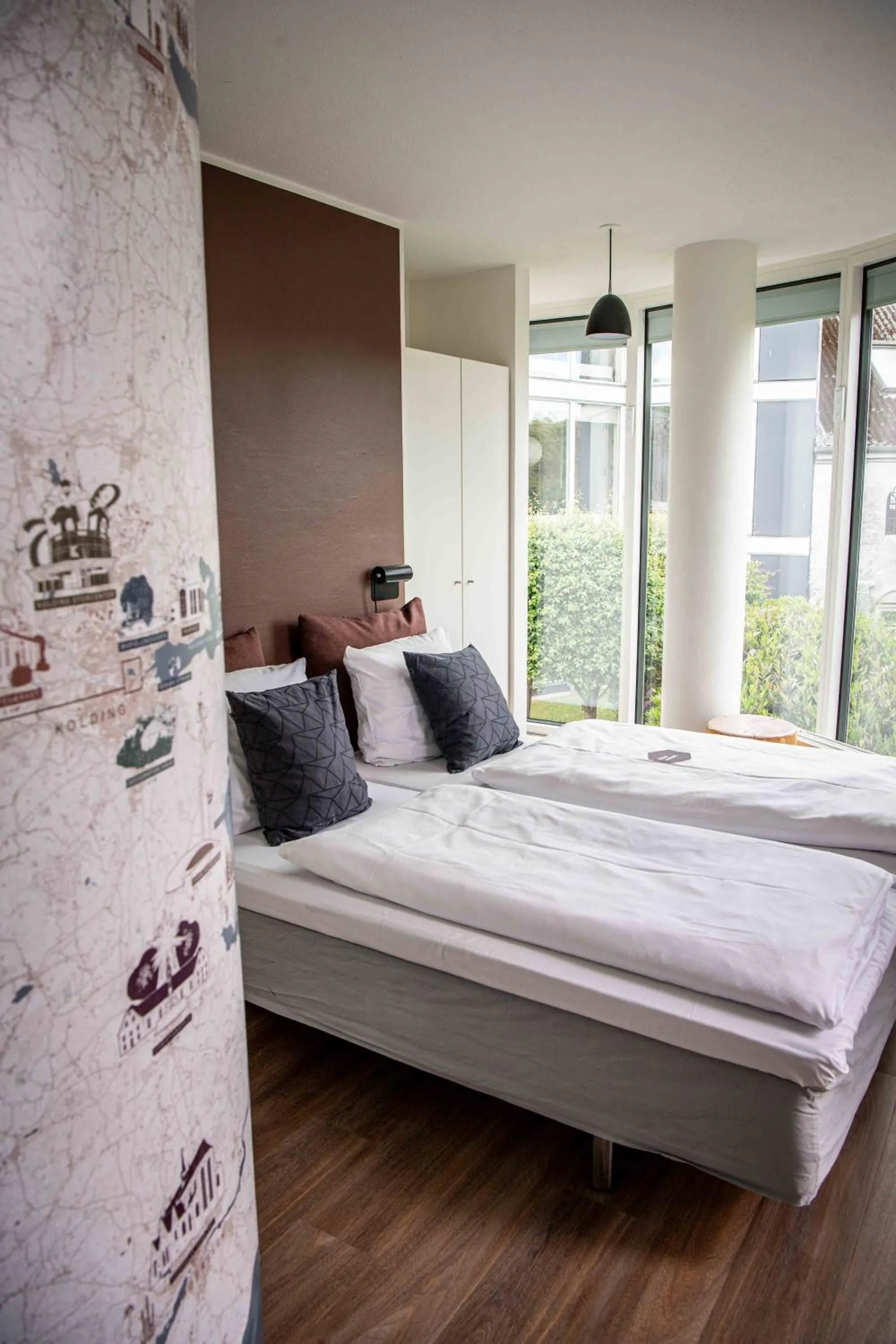 Bedroom, Bed in Kolding Hotel Apartments