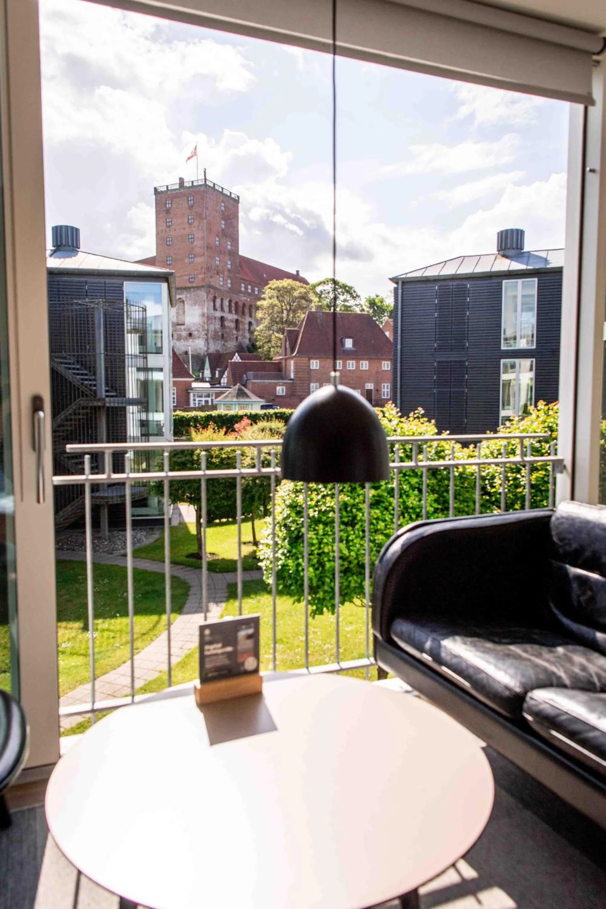 Living room in Kolding Hotel Apartments