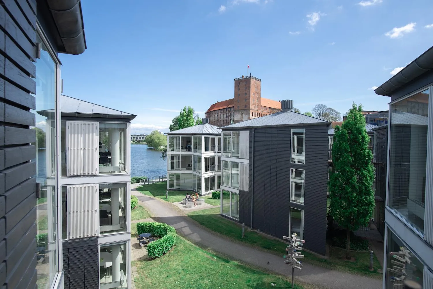 Property building in Kolding Hotel Apartments