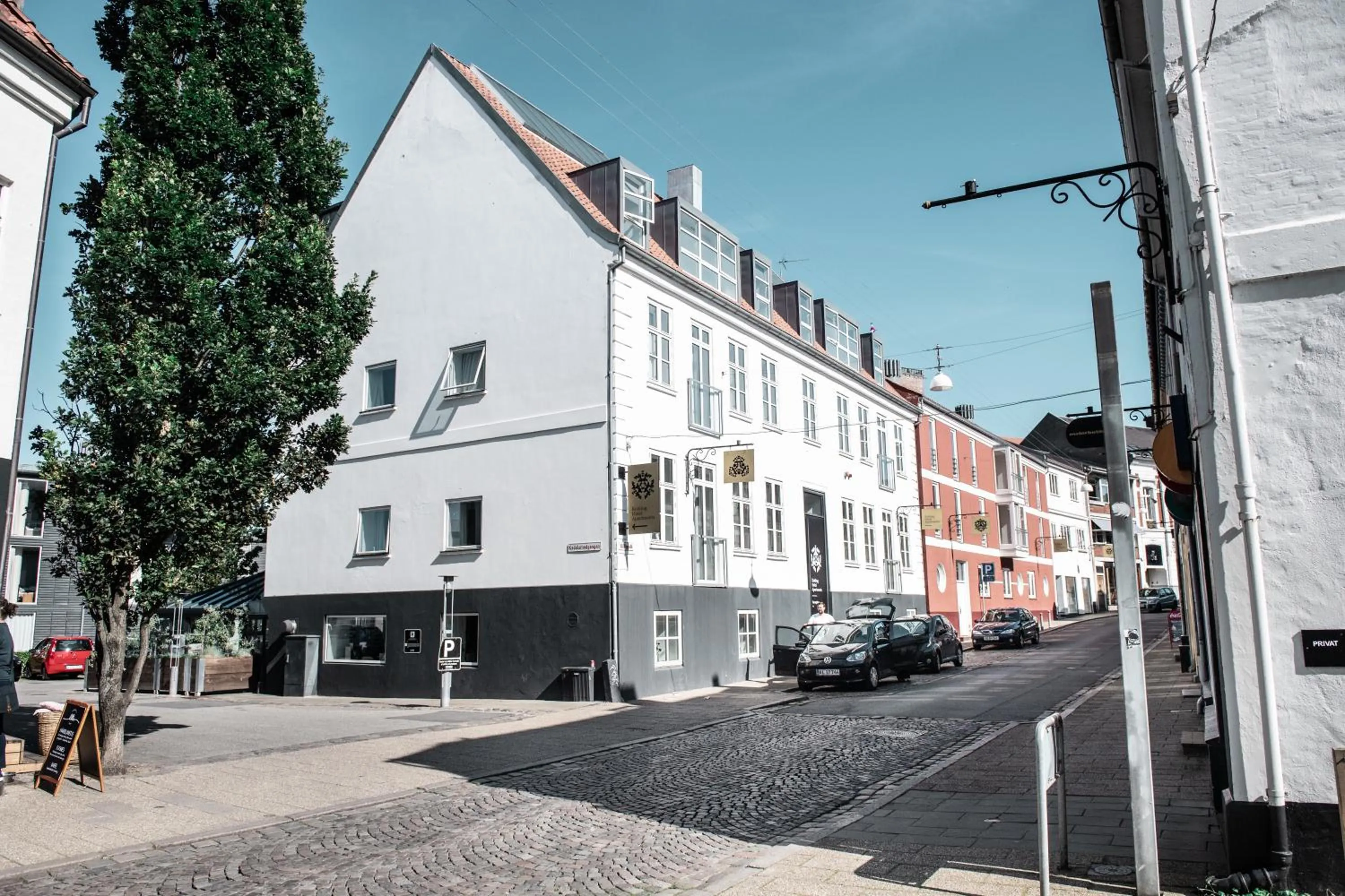 Street view in Kolding Hotel Apartments