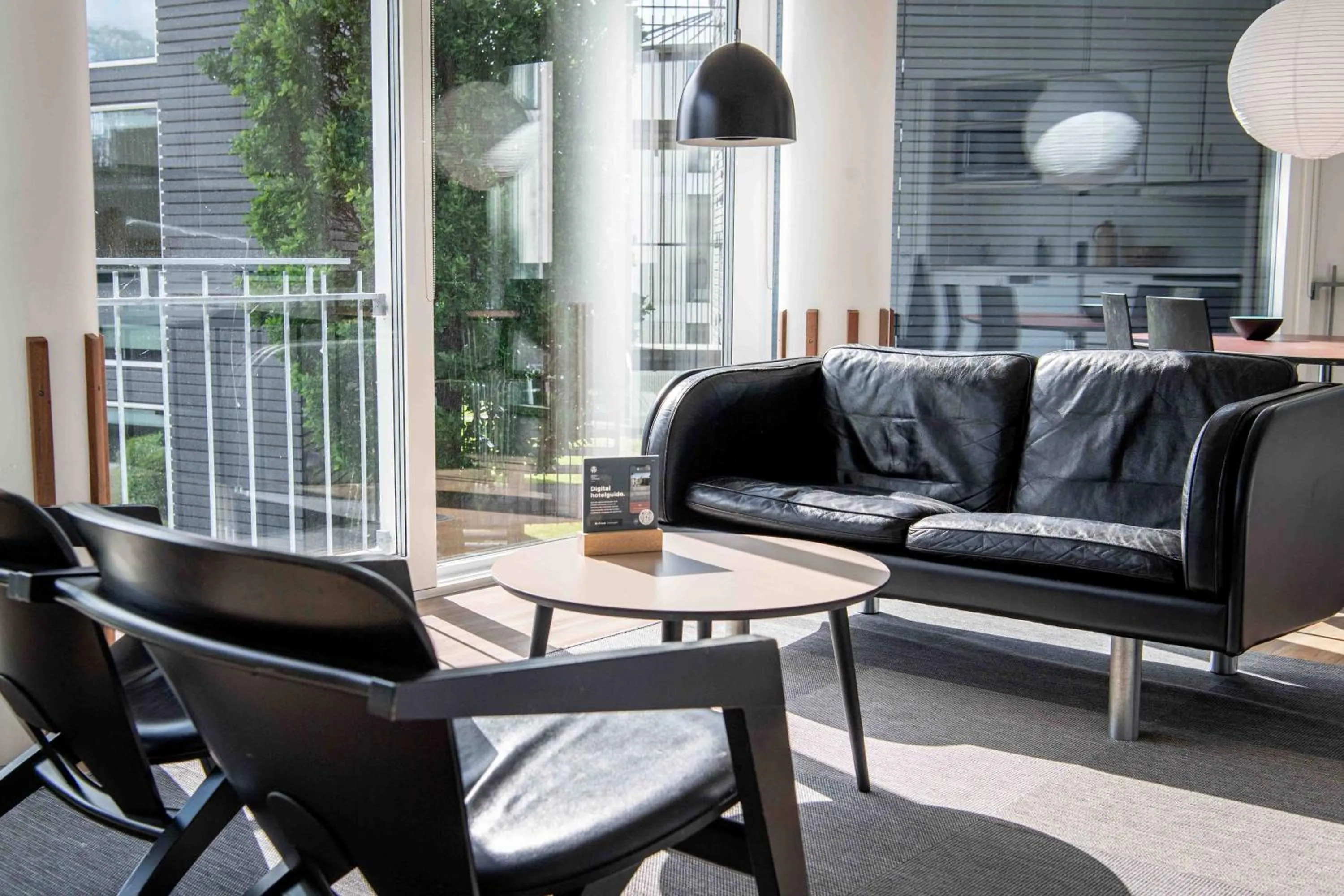 Living room in Kolding Hotel Apartments