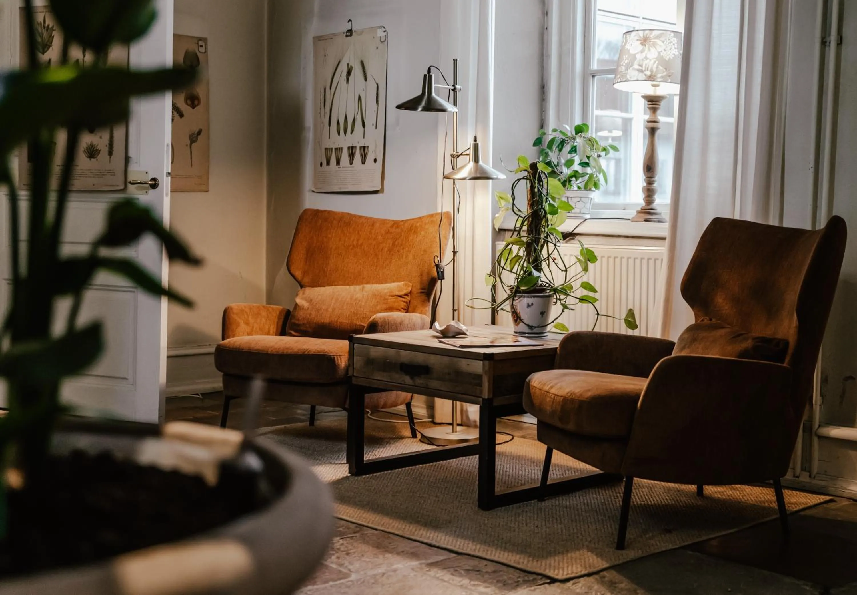 Seating area in Haga Slott