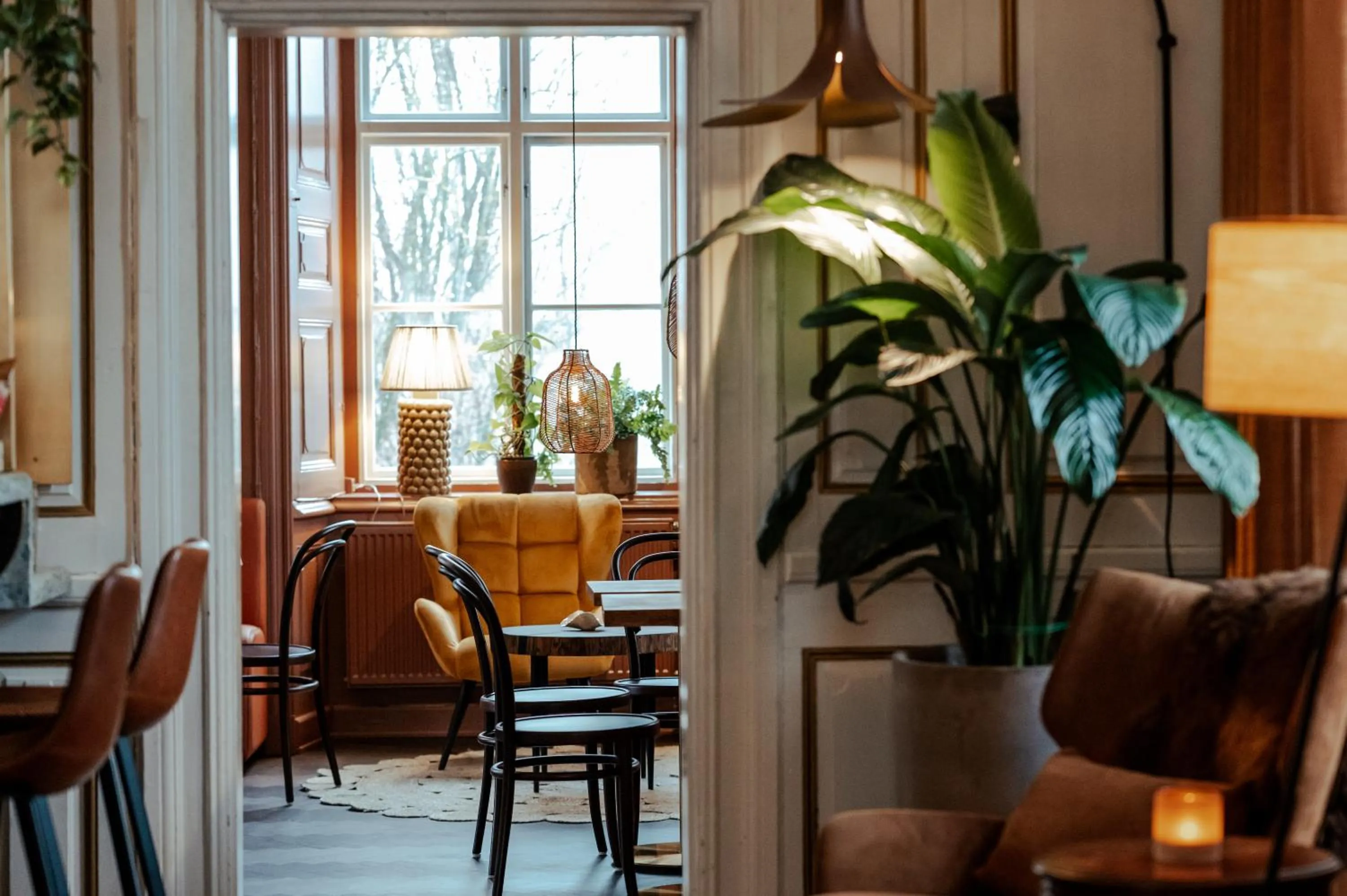Living room in Haga Slott
