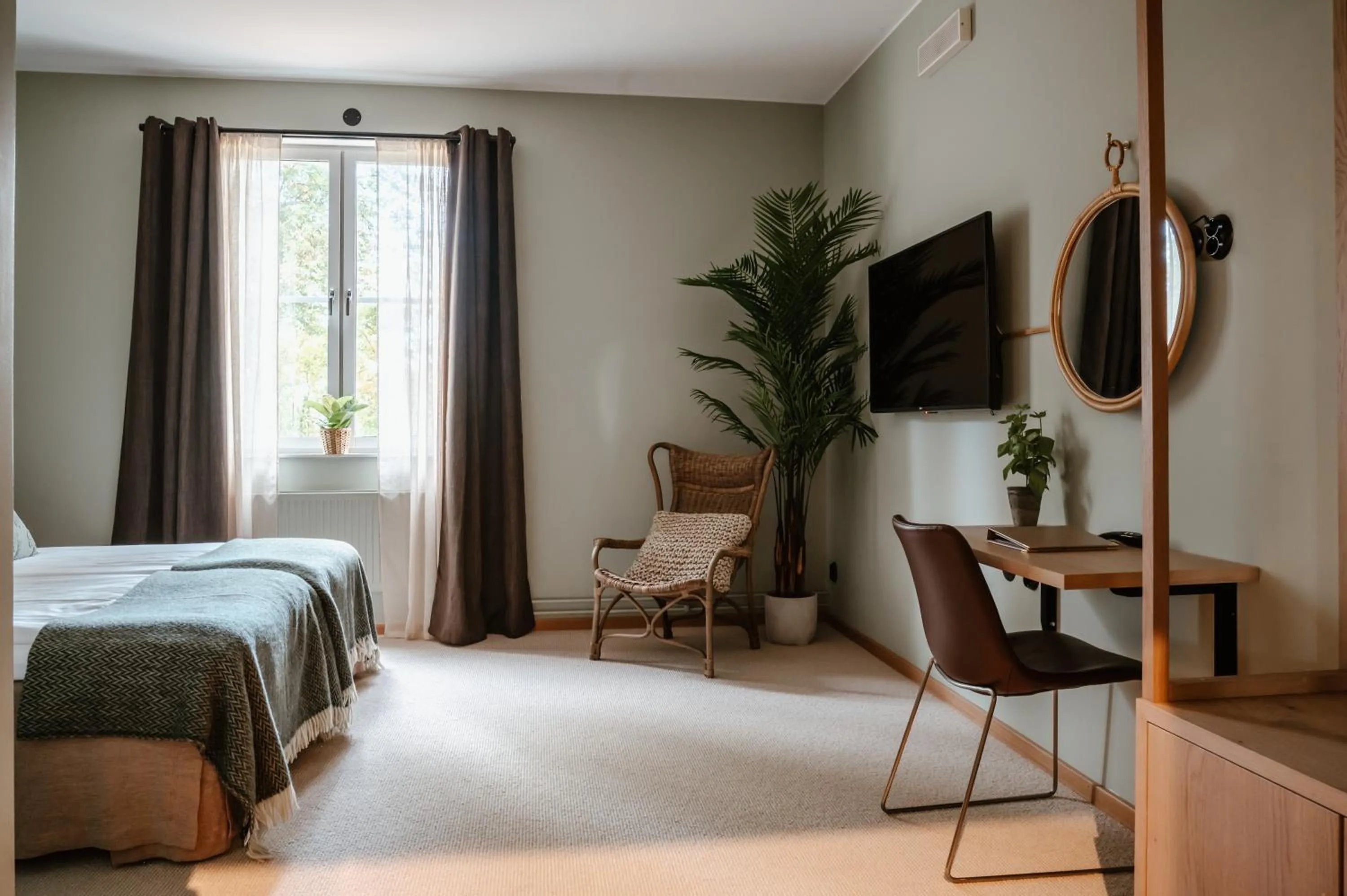 Bedroom, Bed in Haga Slott