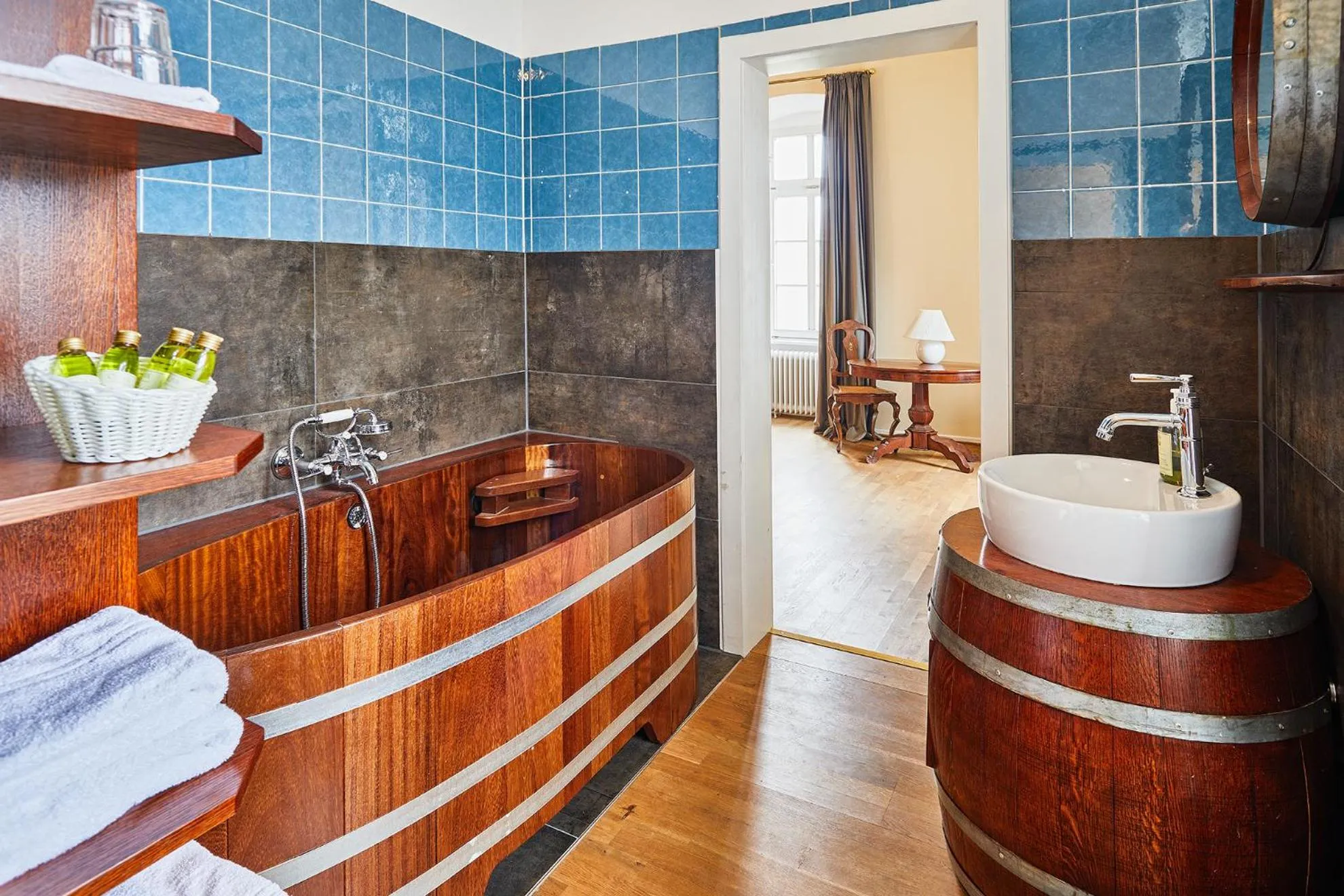 Bathroom in Gutshotel Baron Knyphausen