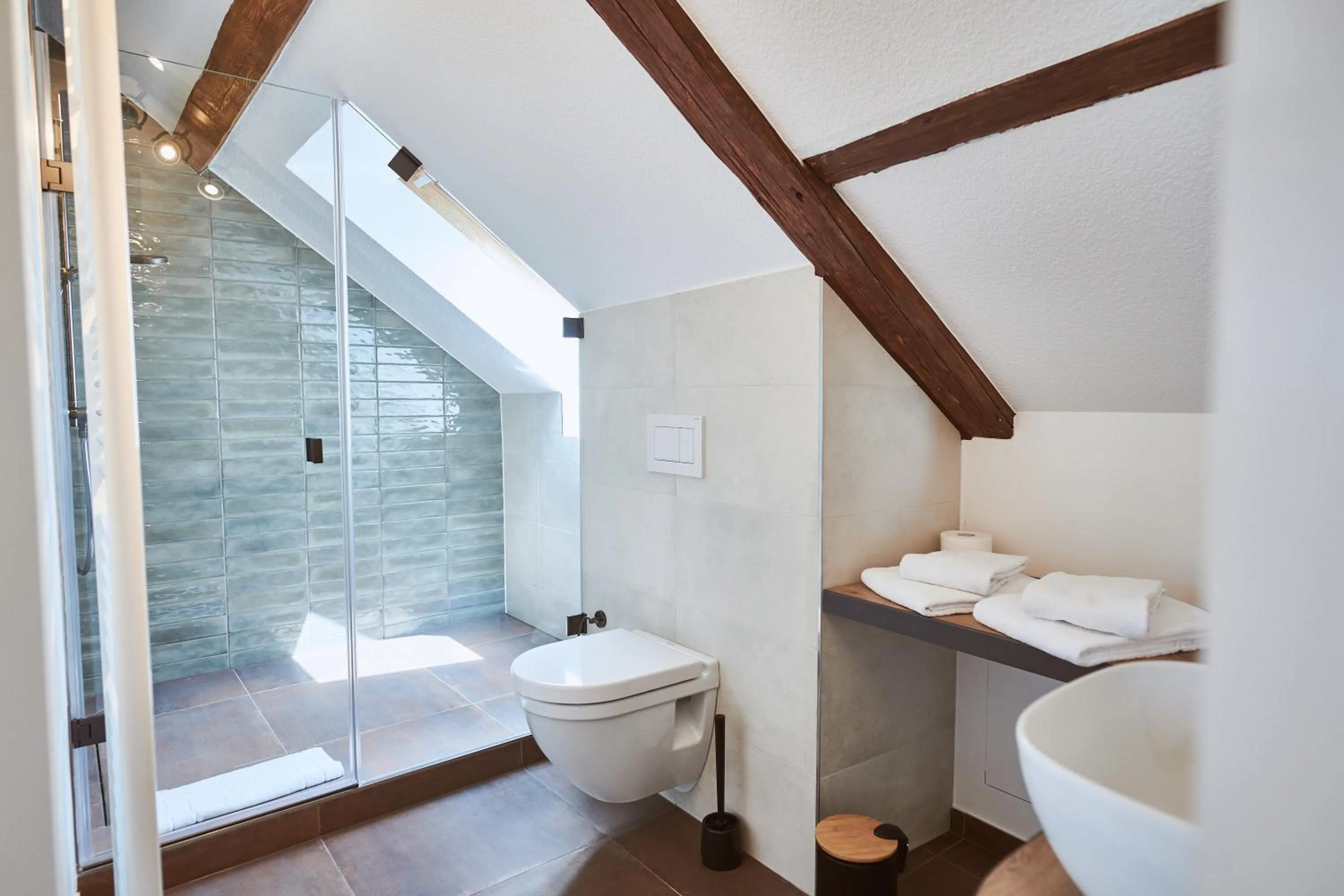 Bathroom in Gutshotel Baron Knyphausen