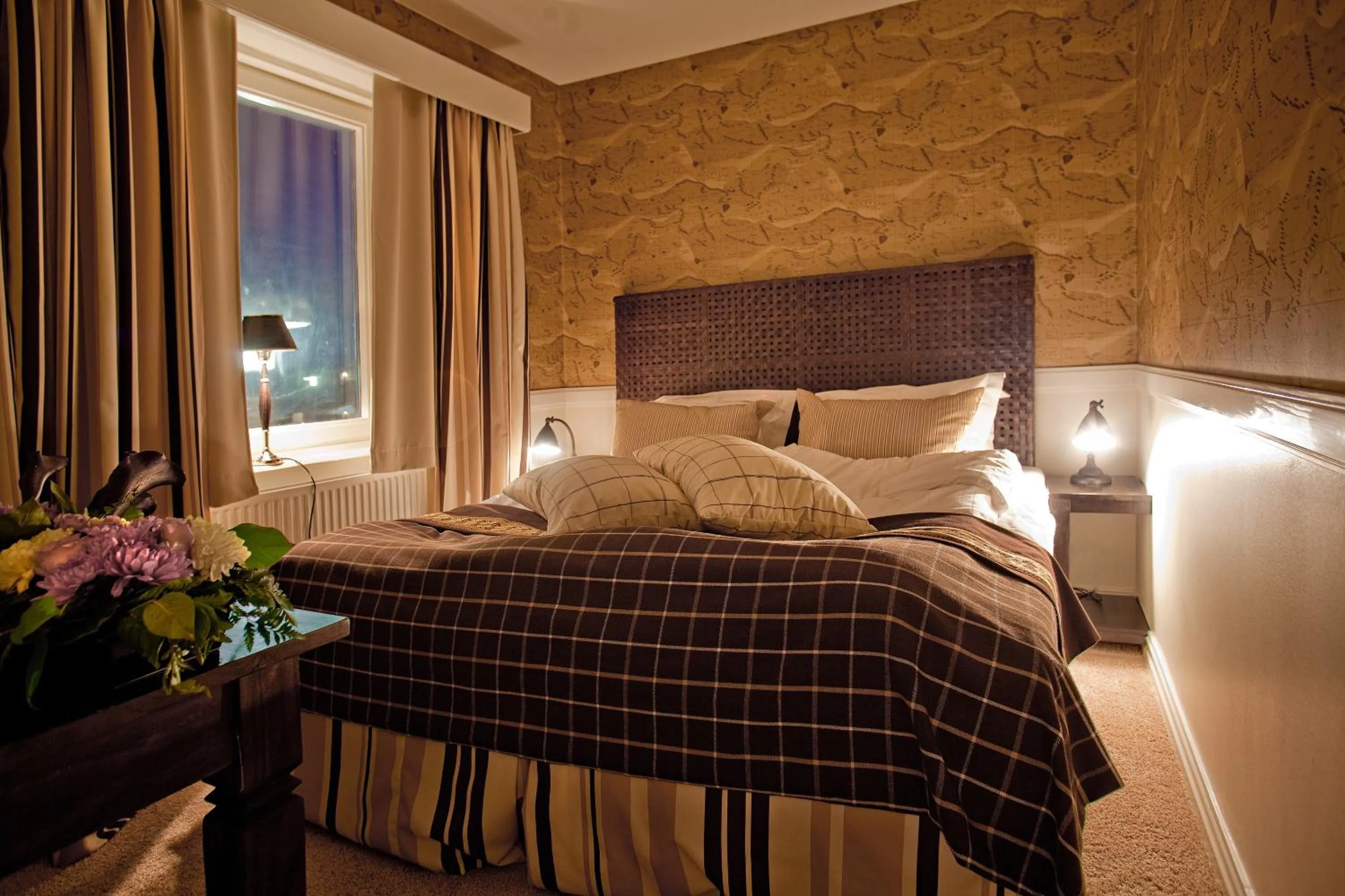 Bed in Sälens Högfjällshotell