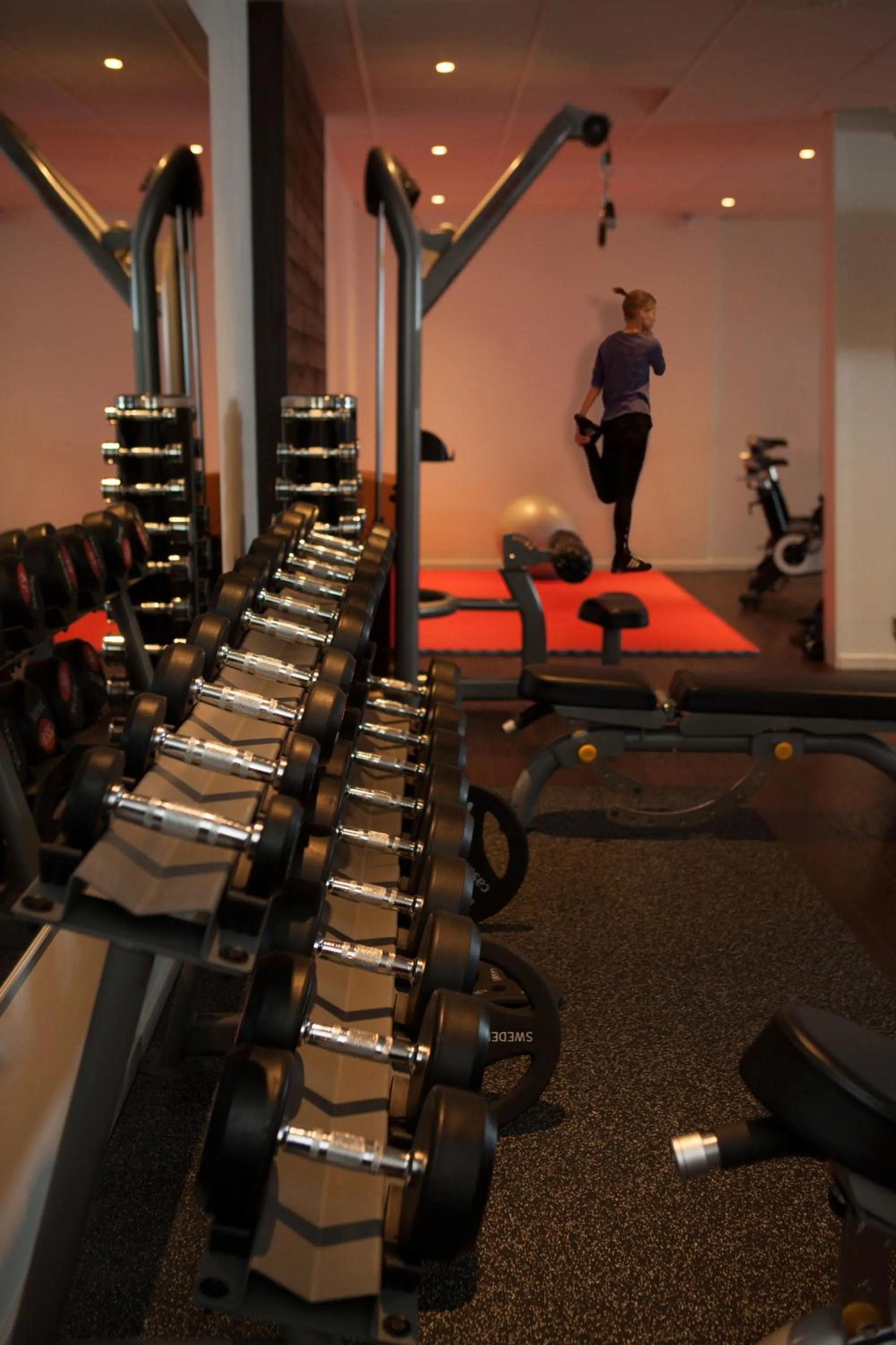 Fitness centre/facilities in Sälens Högfjällshotell