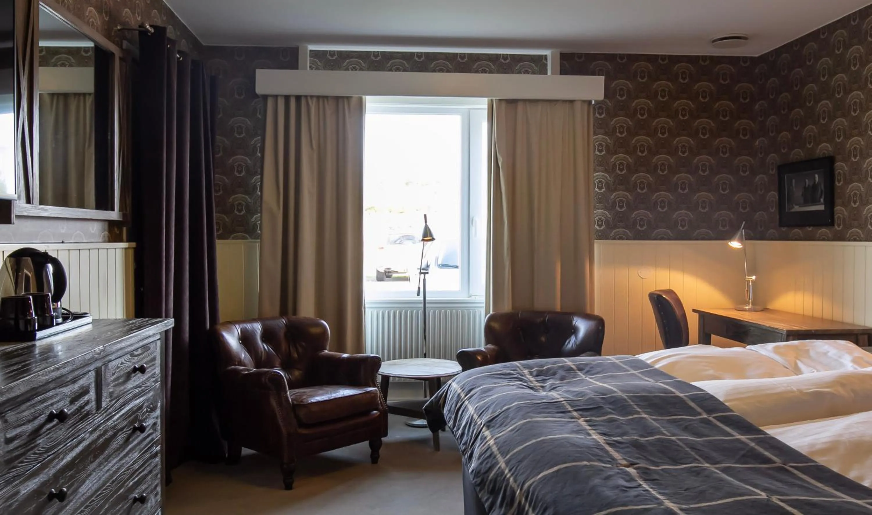 Bed in Sälens Högfjällshotell