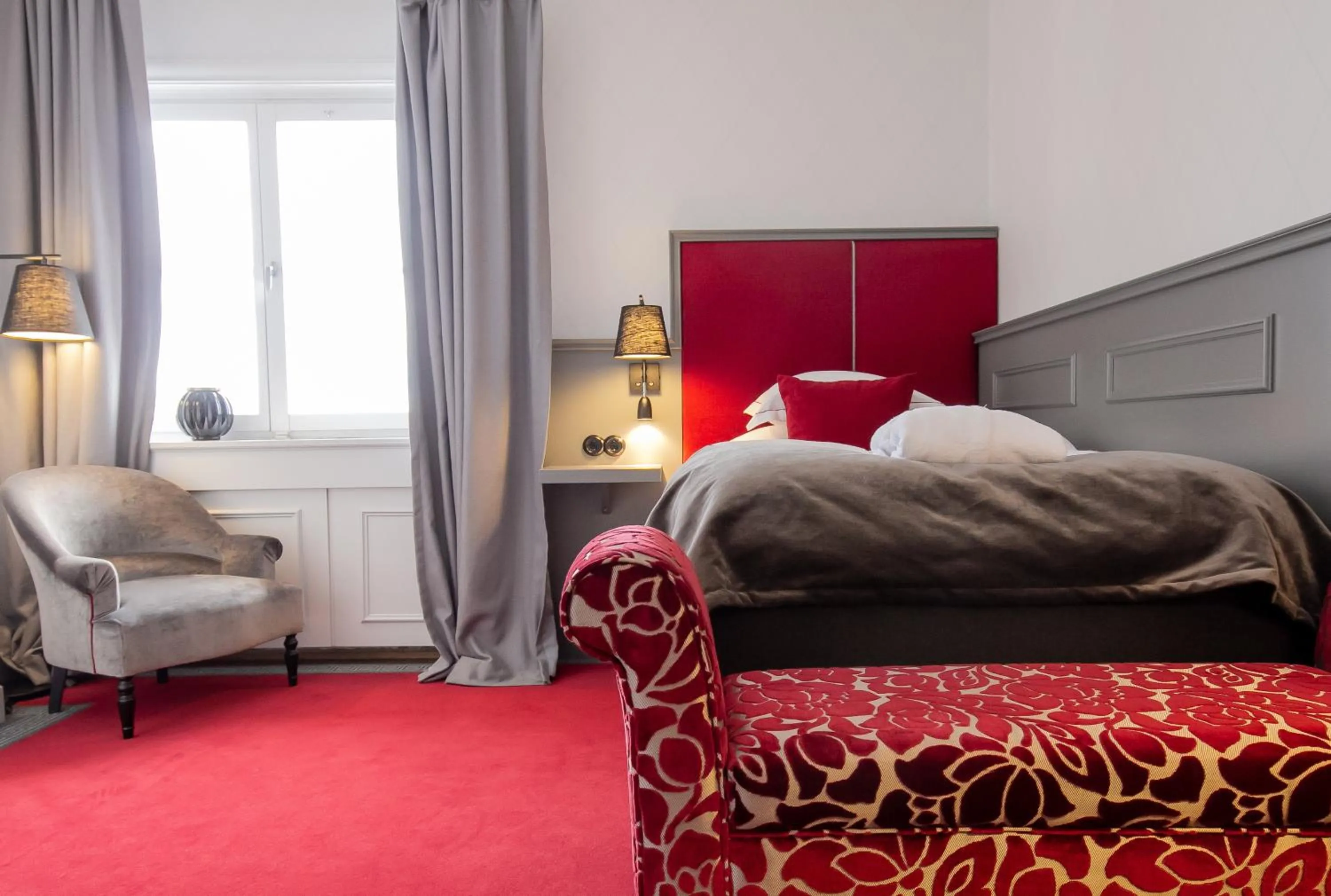 Bed in Sälens Högfjällshotell