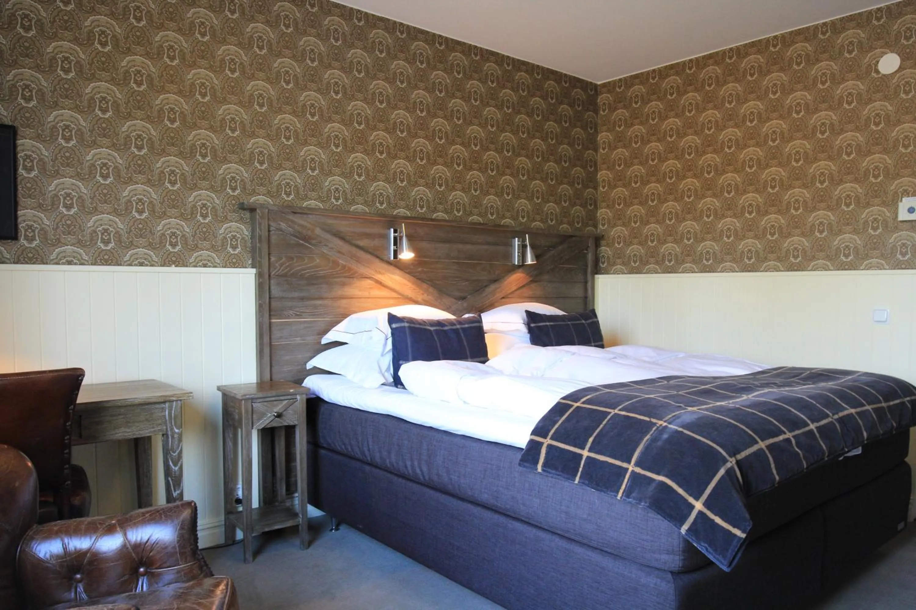 Bed in Sälens Högfjällshotell