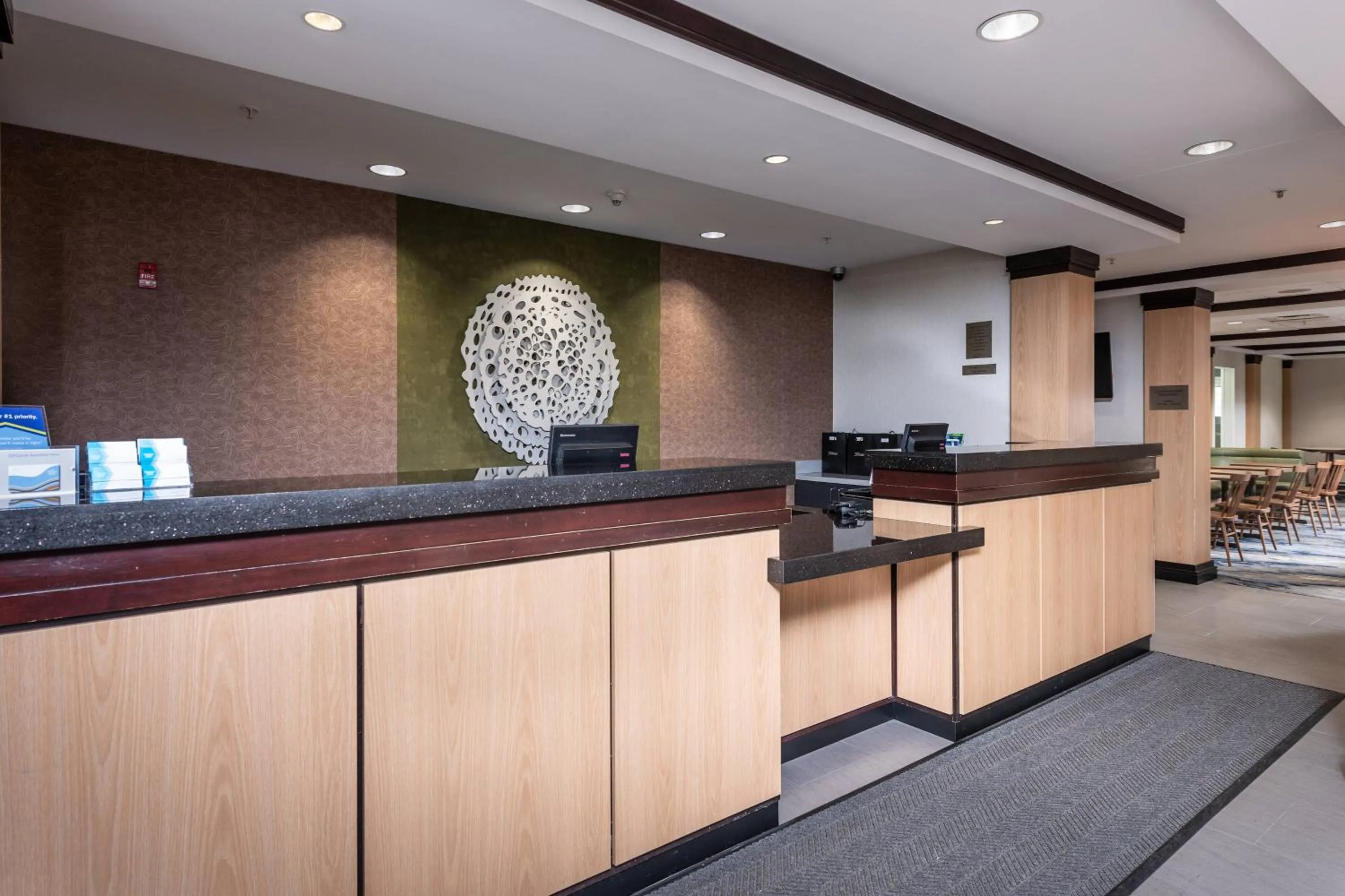 Lobby or reception in Fairfield Inn and Suites by Marriott New Bedford